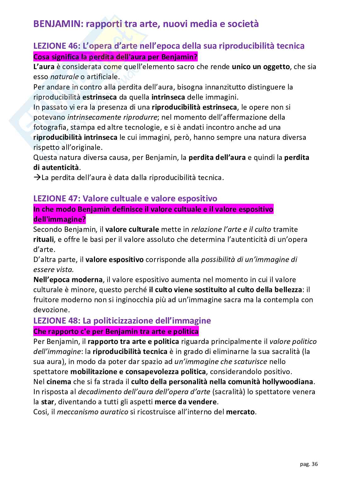 Paniere Estetica della comunicazione - Risposte aperte - aggiornato (2026) Pag. 36