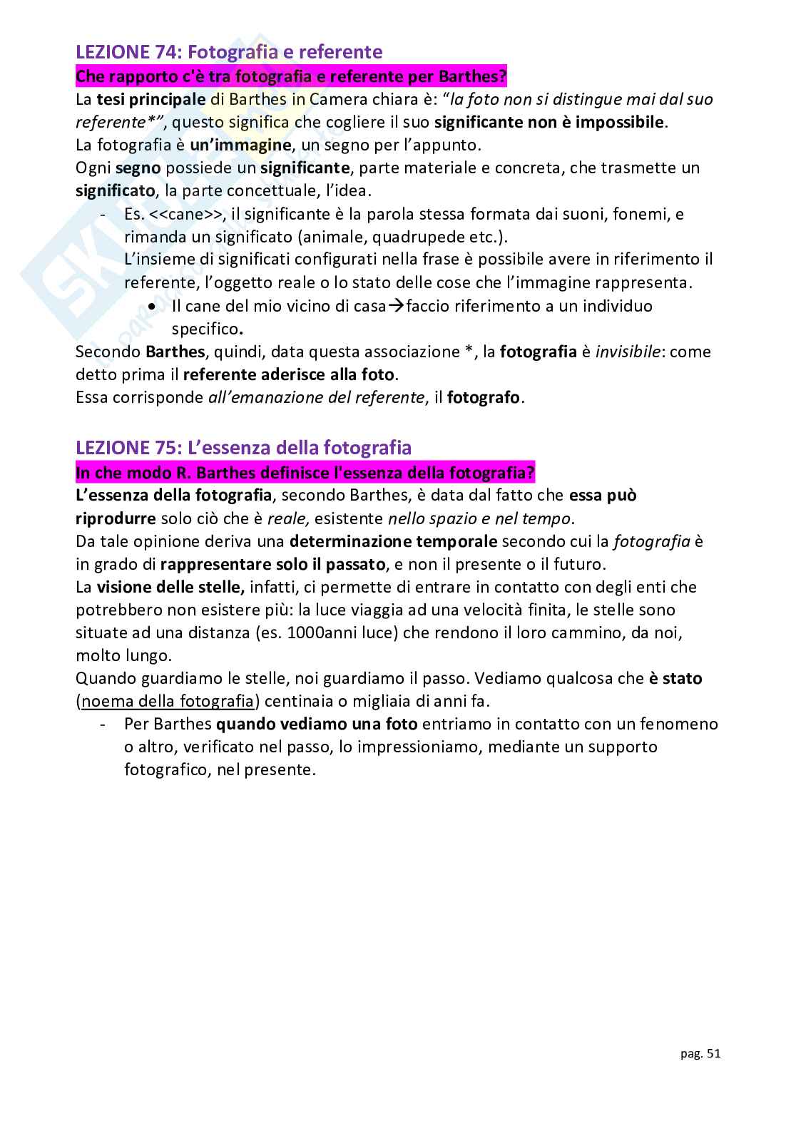 Paniere Estetica della comunicazione - Risposte aperte - aggiornato (2026) Pag. 51