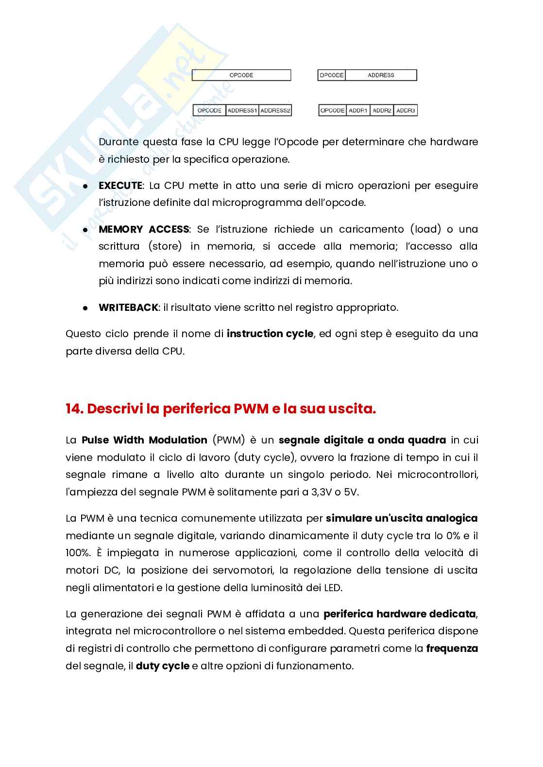 Risposte a domande frequenti dell’esame di Microprocessor and based instrumentation Pag. 21