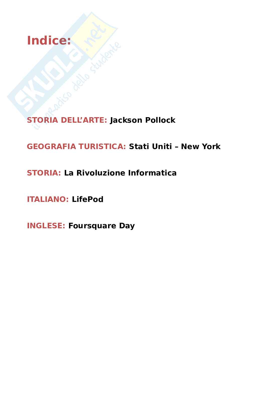 20 anni di Web - Tesina Maturità per istituto professionale turistico Pag. 2