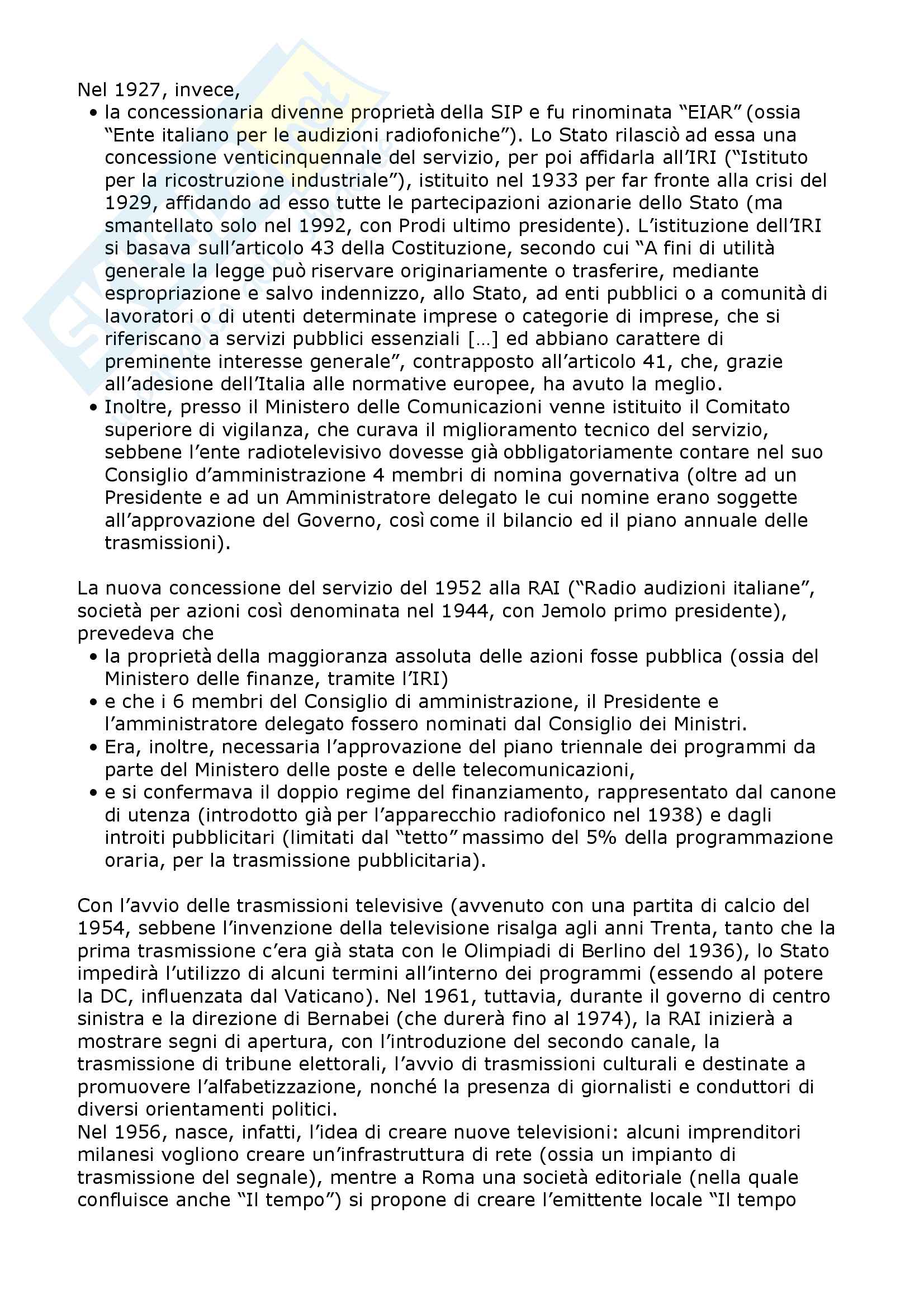 Riassunto esame Diritto dell'informazione e della comunicazione, prof. Magnani, libro consigliato Le regole dei giornalisti, Malavenda Pag. 21