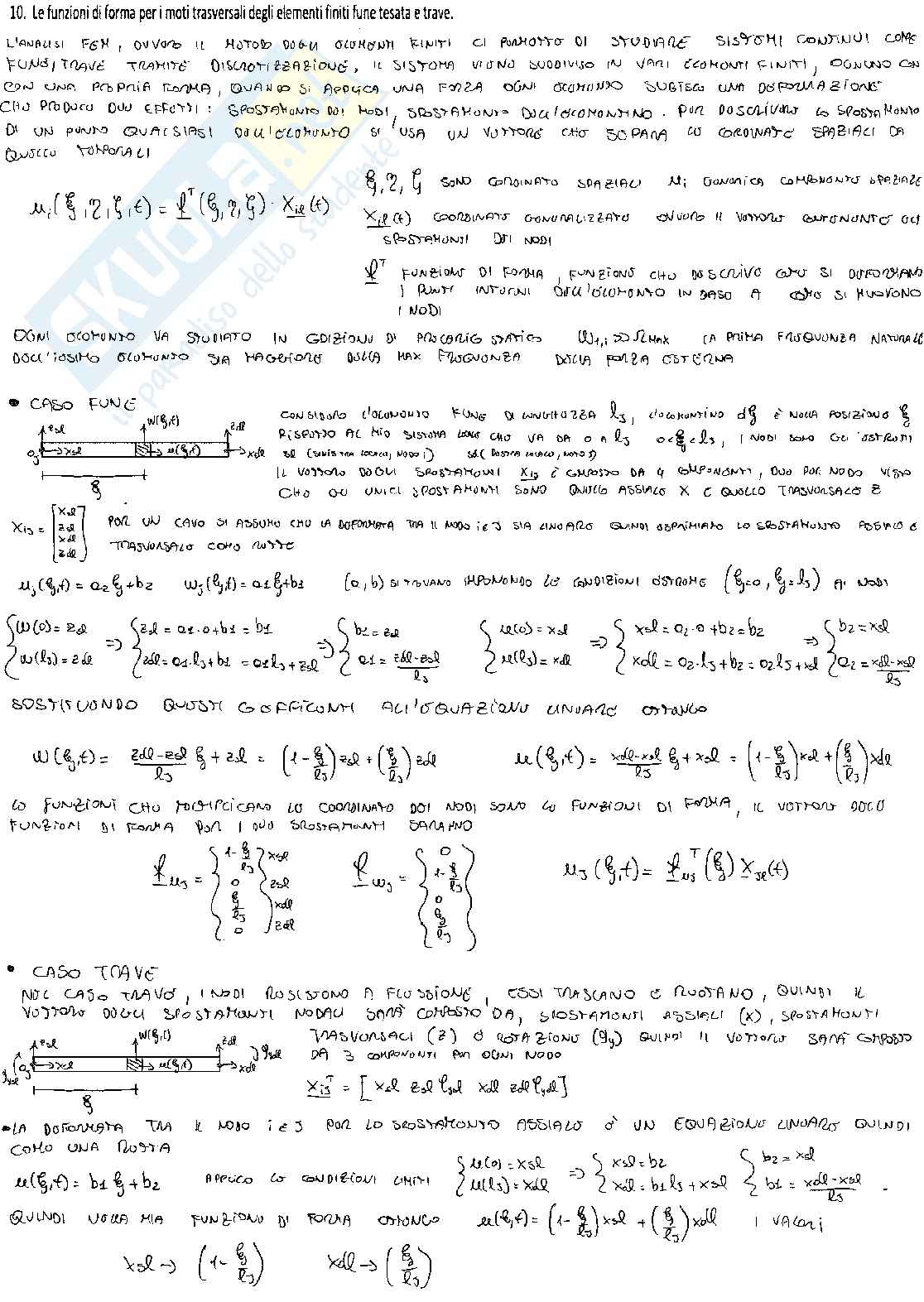 Risposte alle domande aperte della 2 parte dell’esame di Modellistica e simulazione dei sistemi meccanici Pag. 16