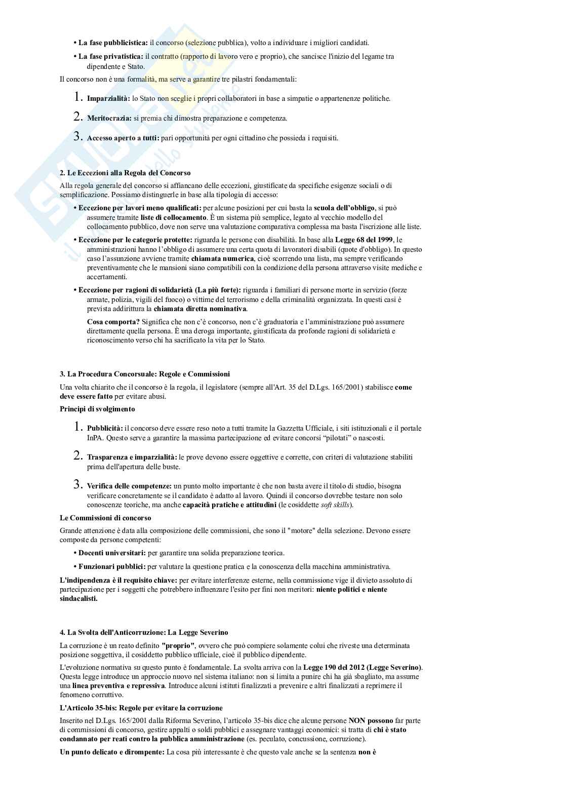 Rapporto di lavoro nel settore pubblico  Pag. 16