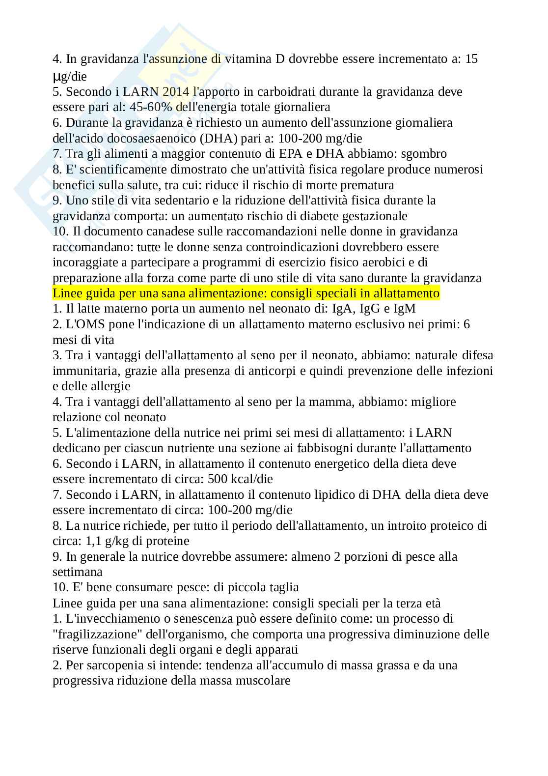 Paniere Scienze tecniche dietetiche applicate, aggiornato e completo. In ordine Pag. 11