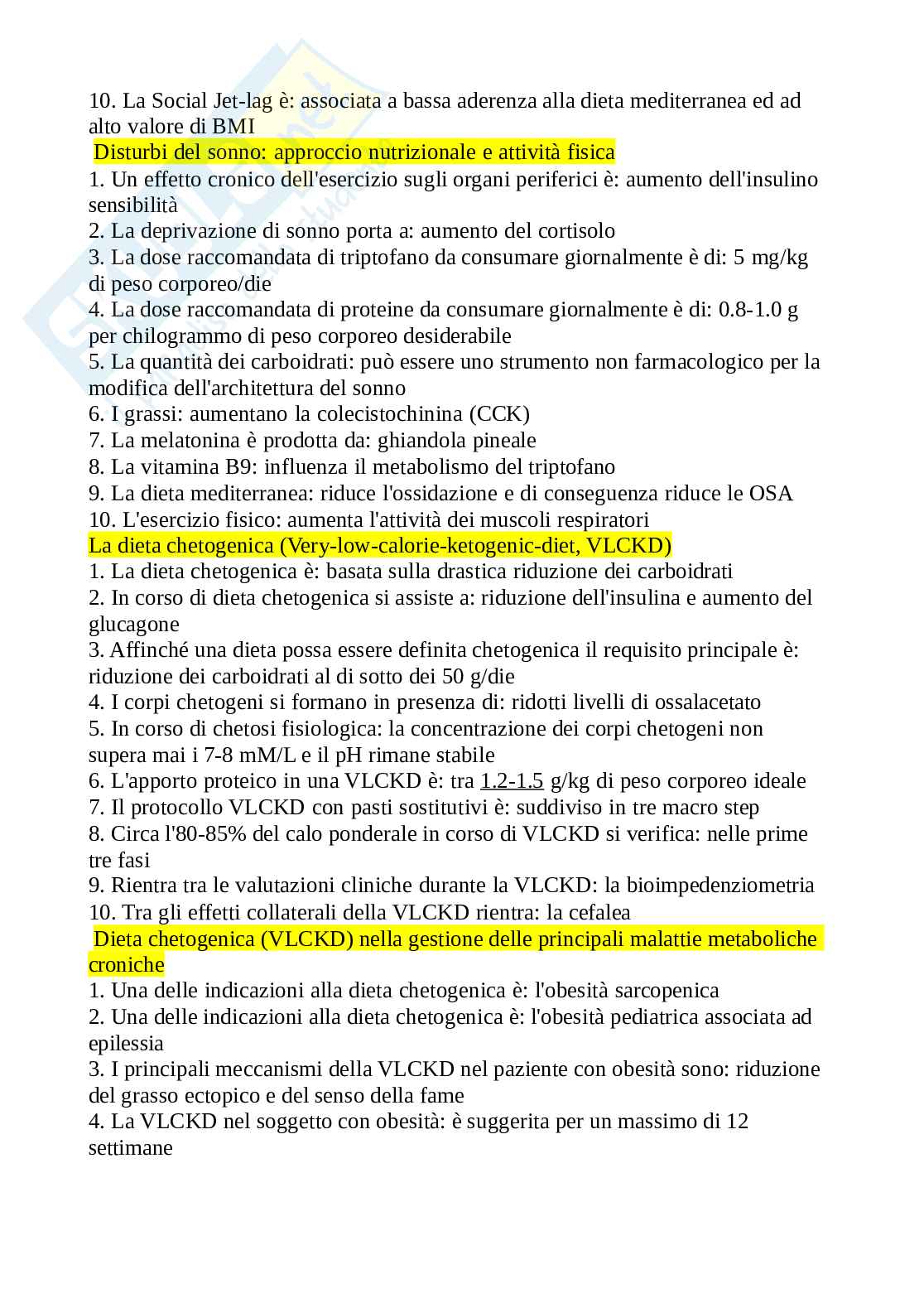 Paniere Scienze tecniche dietetiche applicate, aggiornato e completo. In ordine Pag. 16