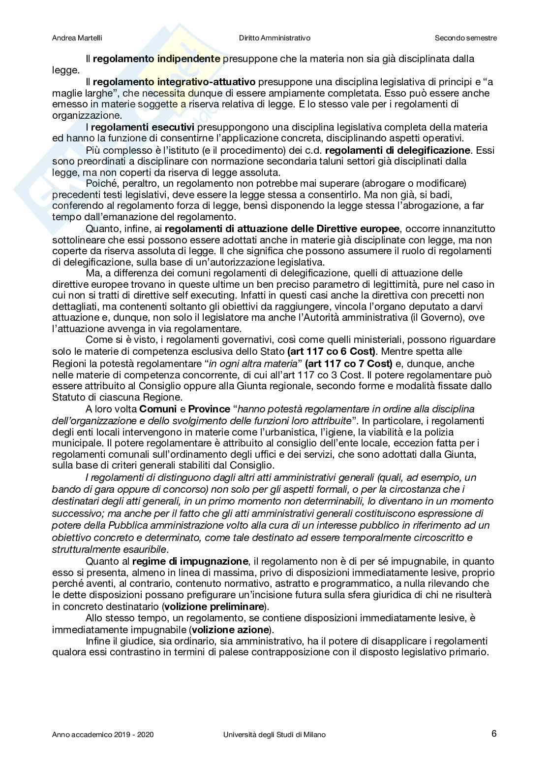 Appunti Diritto Amministrativo Pag. 6