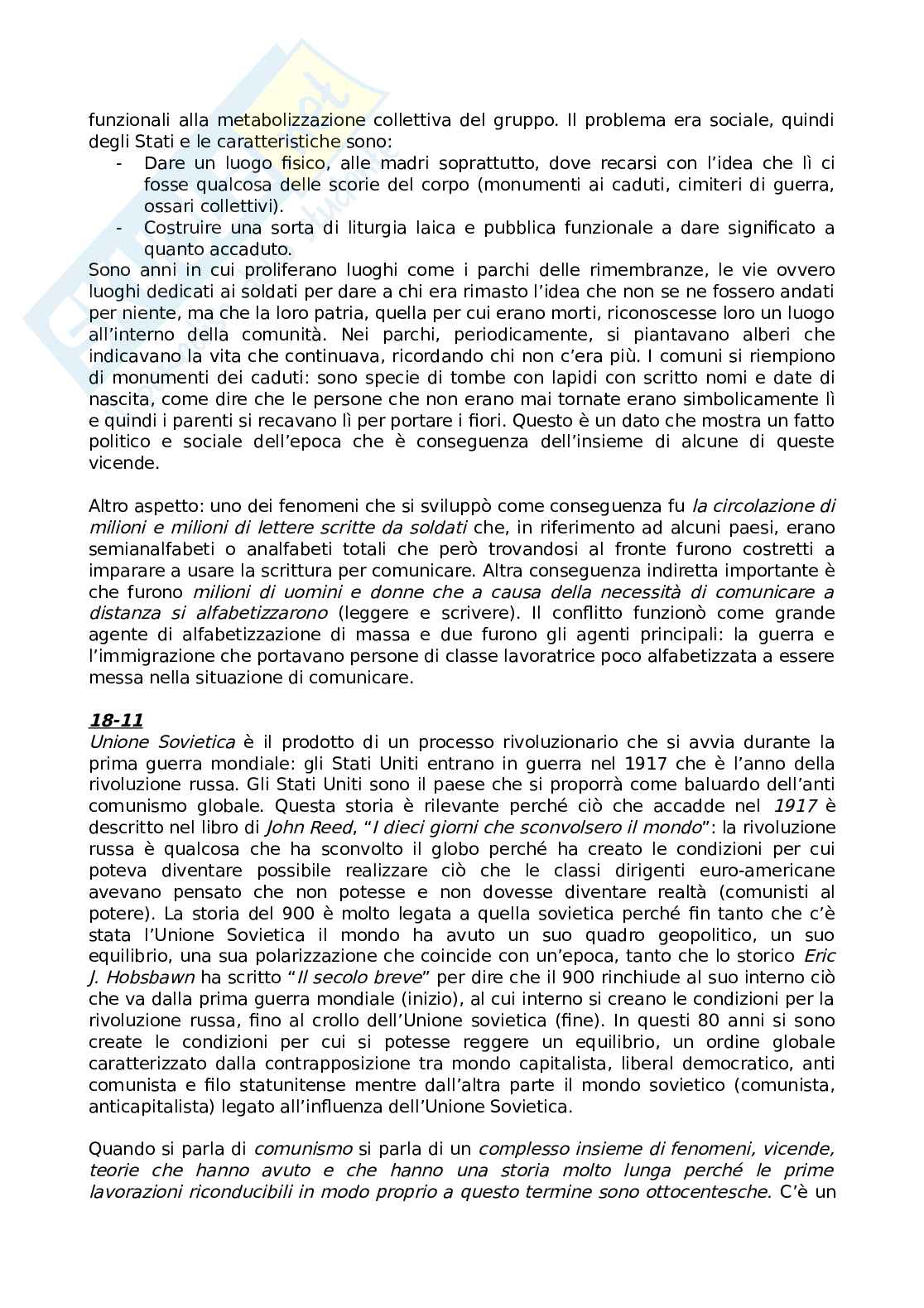 Storia contemporanea C - Appunti Pag. 61