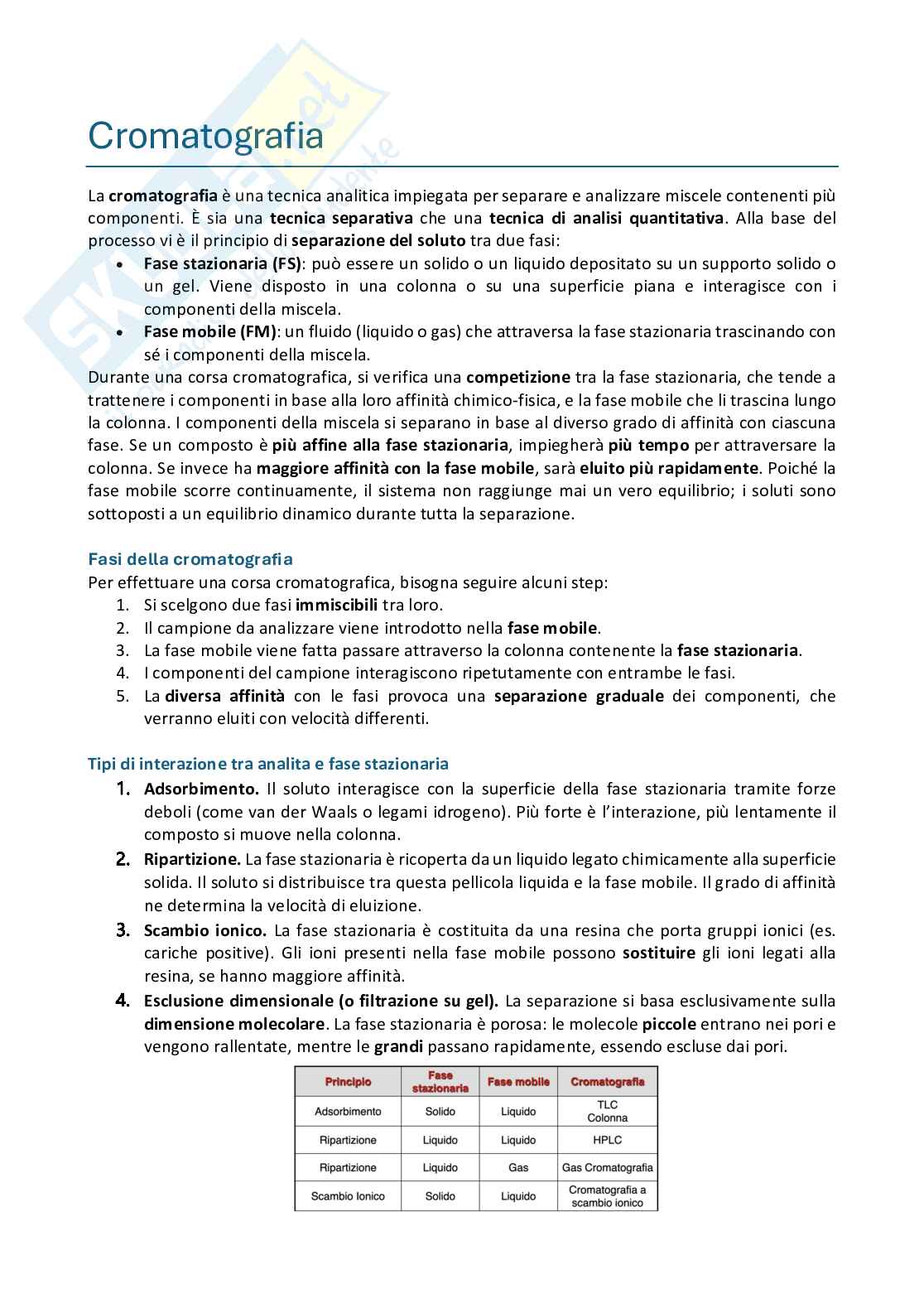 Chimica analitica Pag. 11