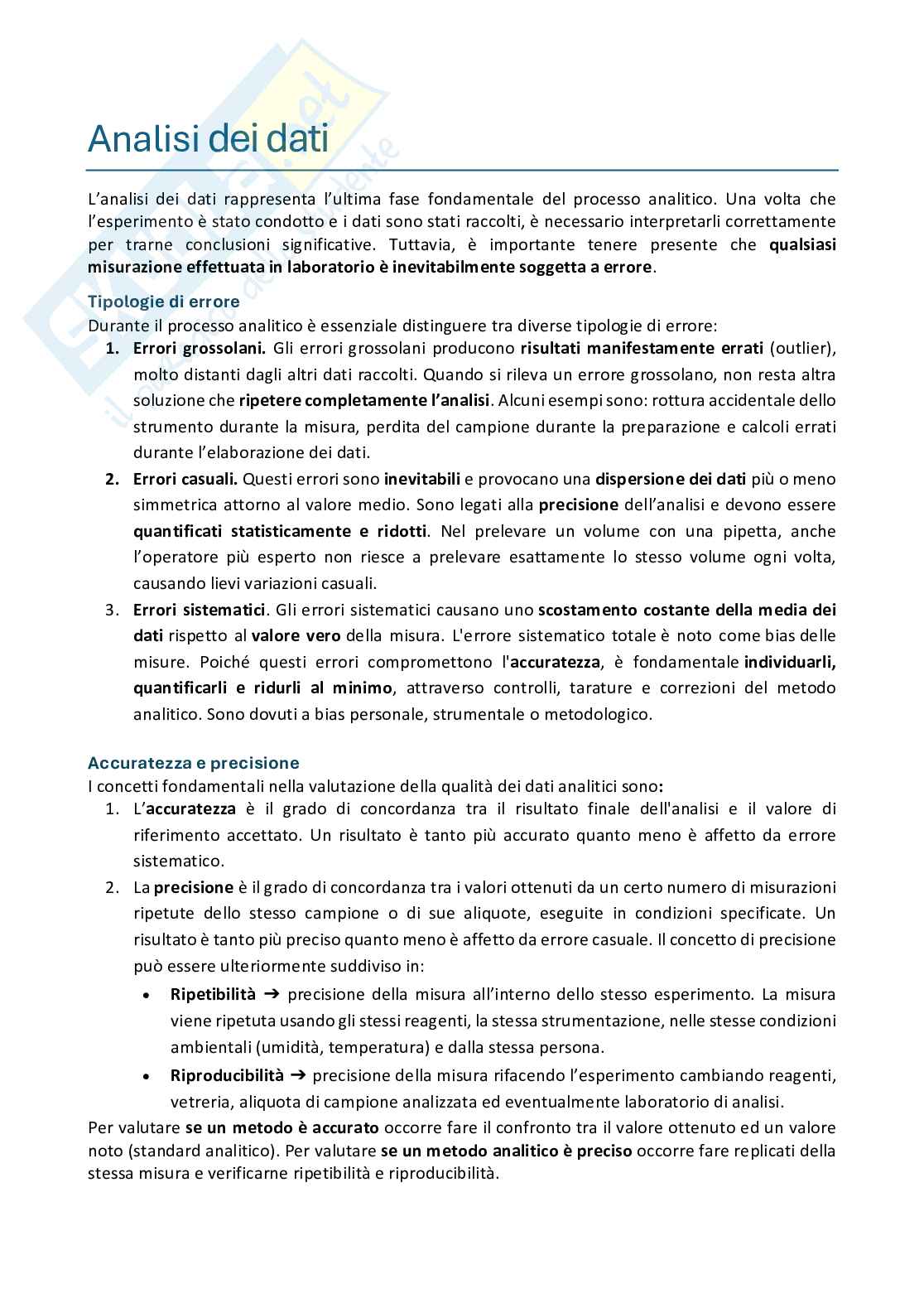 Chimica analitica Pag. 16