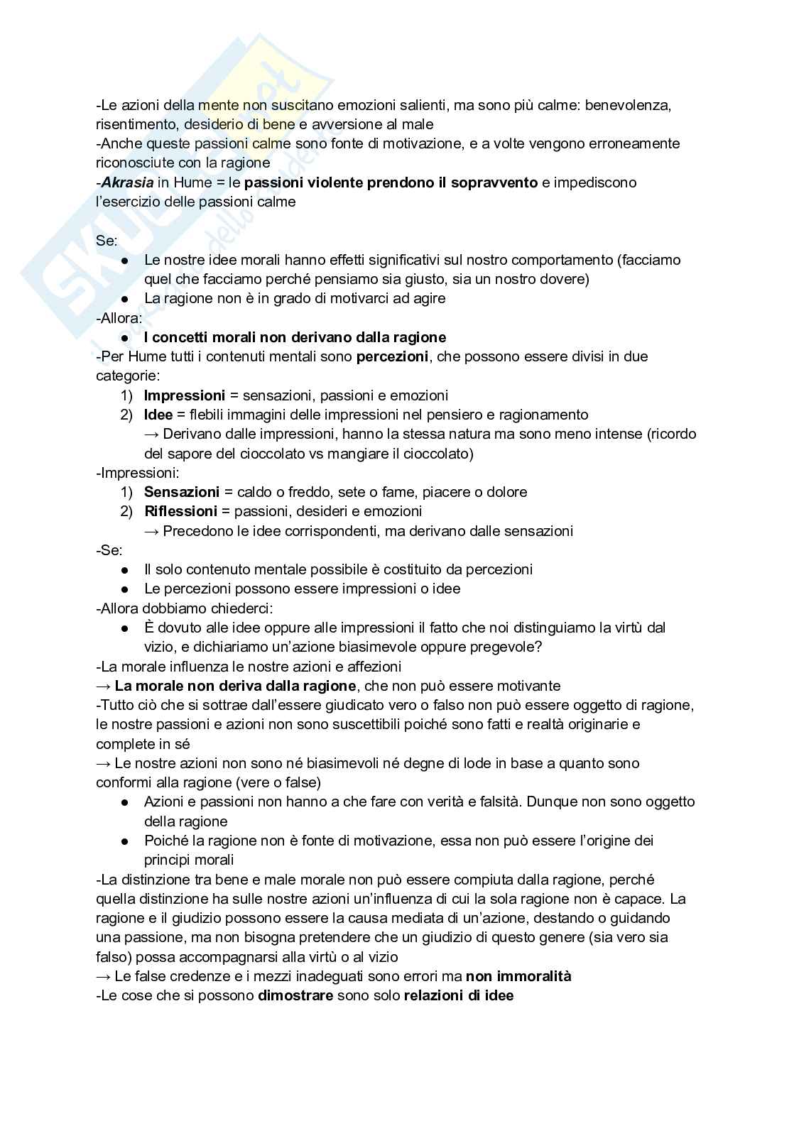 Appunti di lezione di Filosofia morale Pag. 11