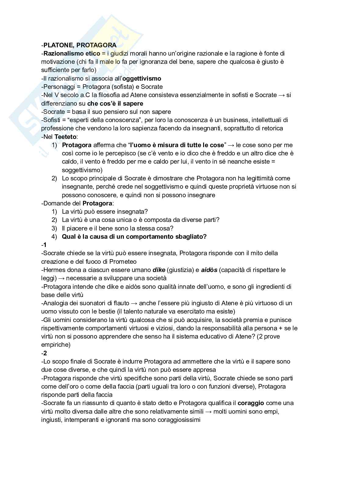 Appunti di lezione di Filosofia morale Pag. 6