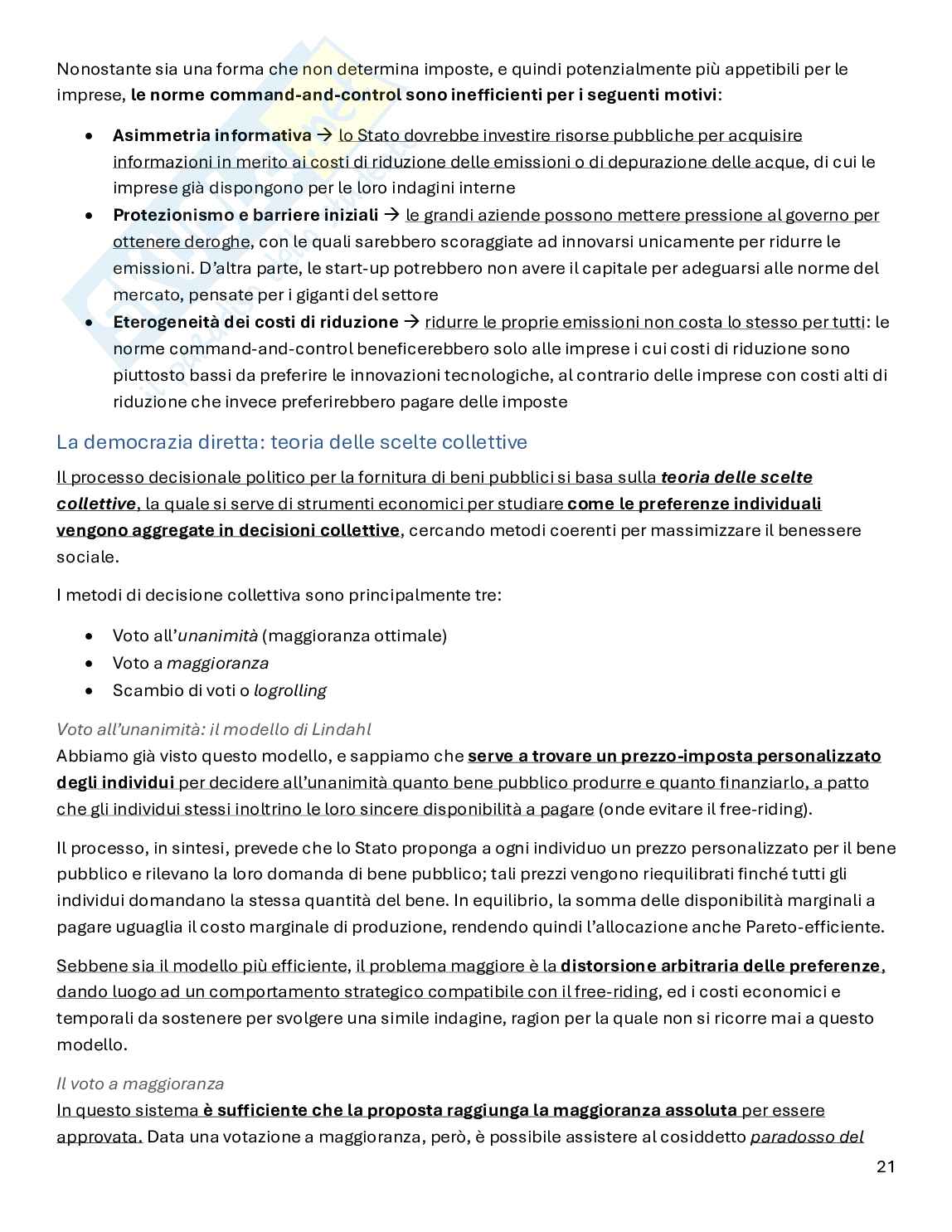 Scienza delle finanze   Pag. 21