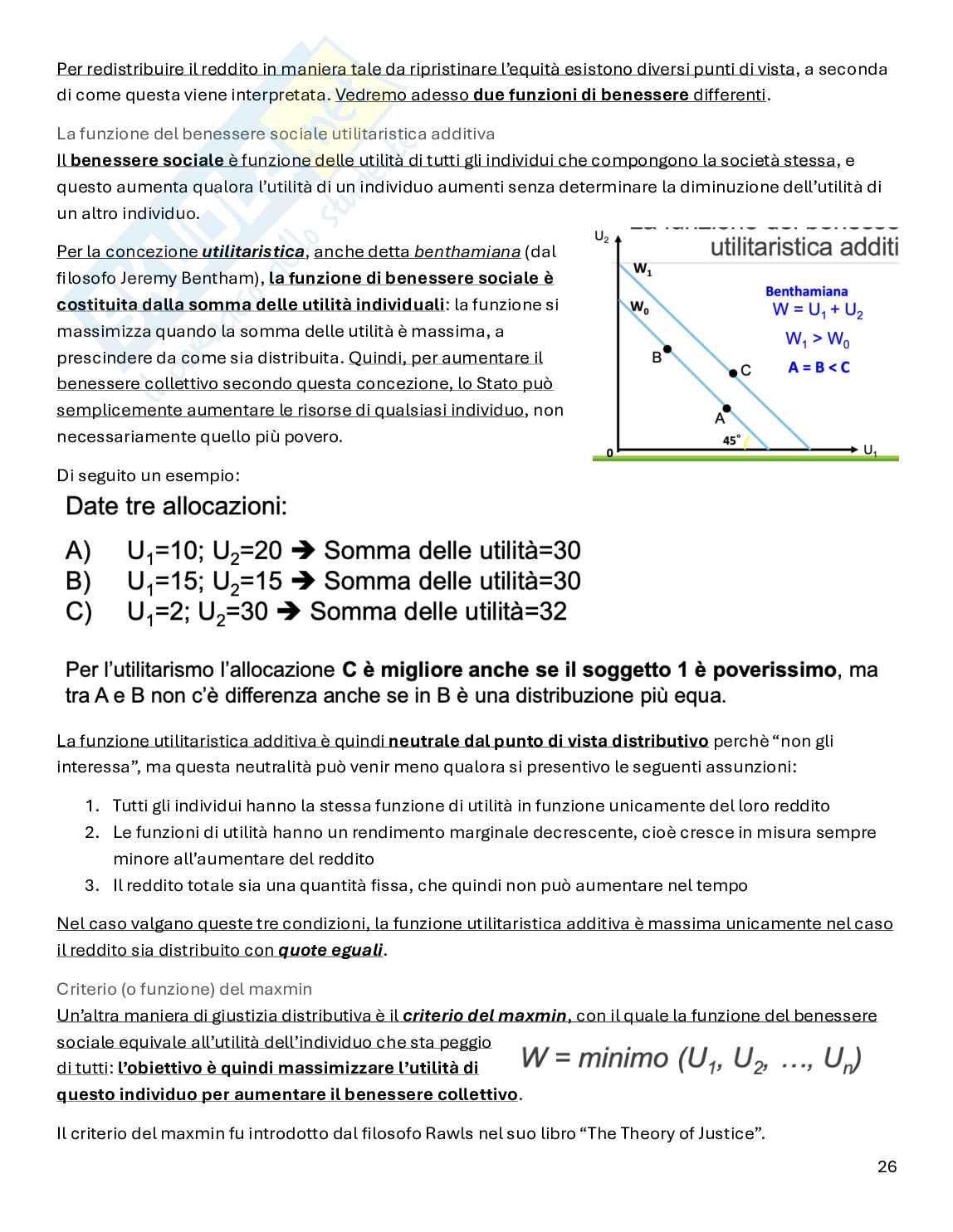 Scienza delle finanze   Pag. 26