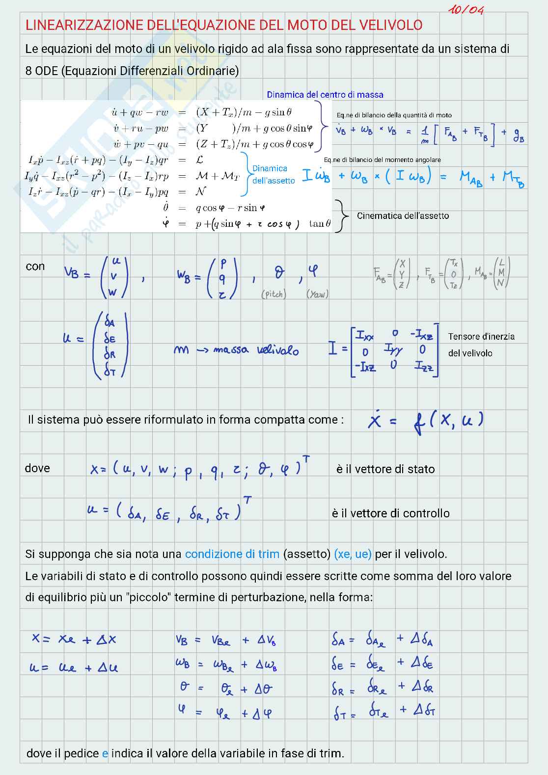 Appunti di Atmospheric and space flight dynamics - 3 Pag. 11