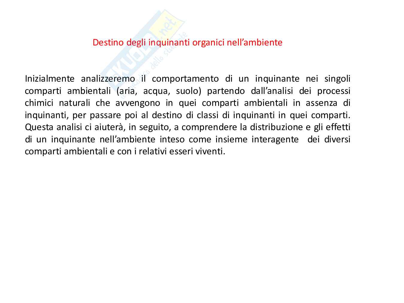 Chimica ambientale - Seconda parte Pag. 26