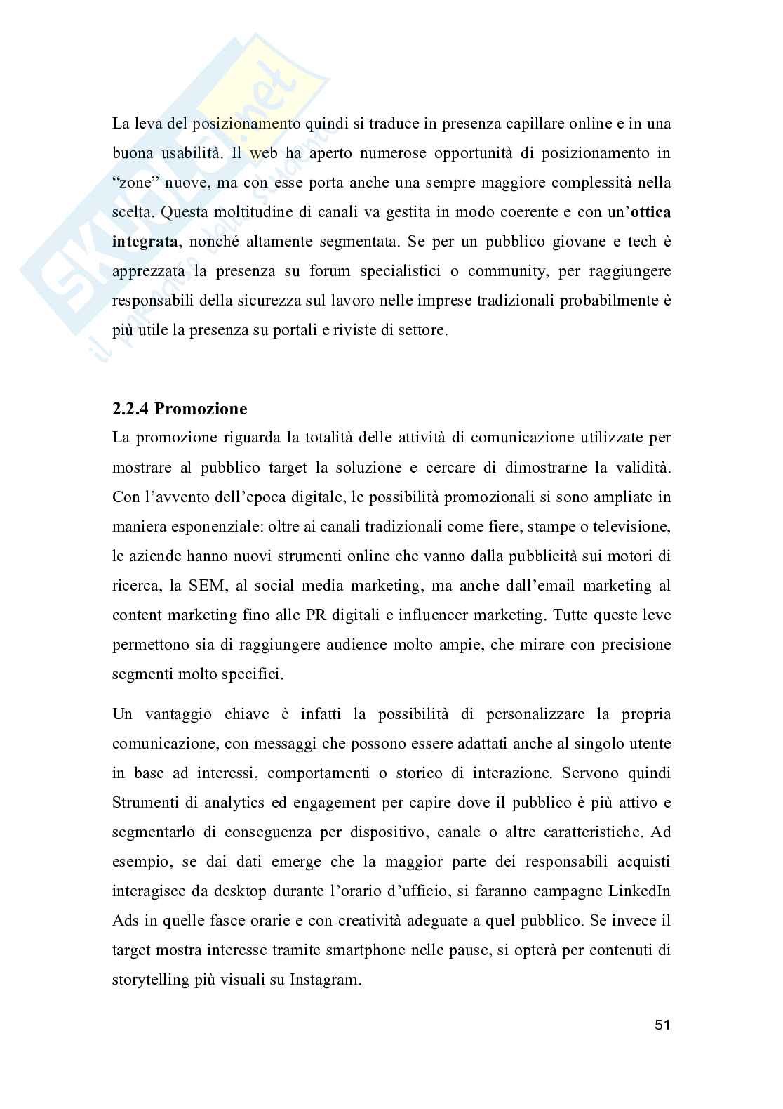 Marketing nell'era digitale: analisi teorica e applicazione nel caso DPI-Smartcare di TopNetwork Pag. 51