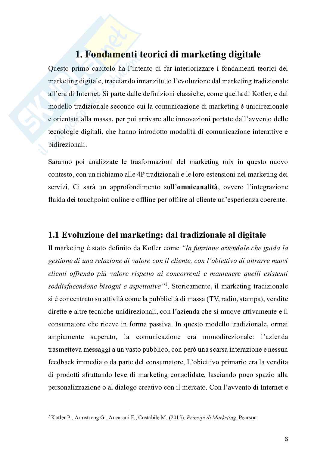 Marketing nell'era digitale: analisi teorica e applicazione nel caso DPI-Smartcare di TopNetwork Pag. 6