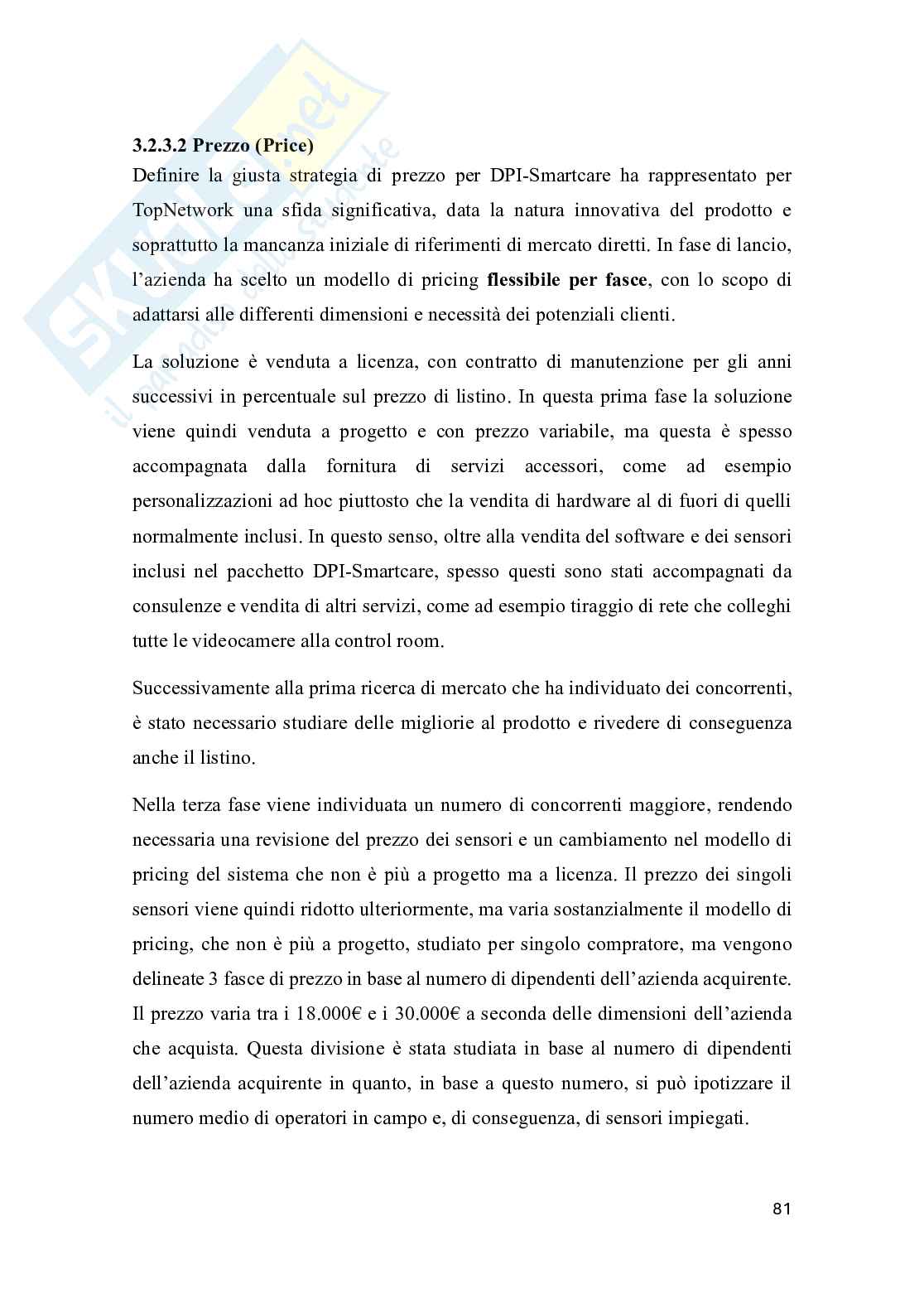 Marketing nell'era digitale: analisi teorica e applicazione nel caso DPI-Smartcare di TopNetwork Pag. 81