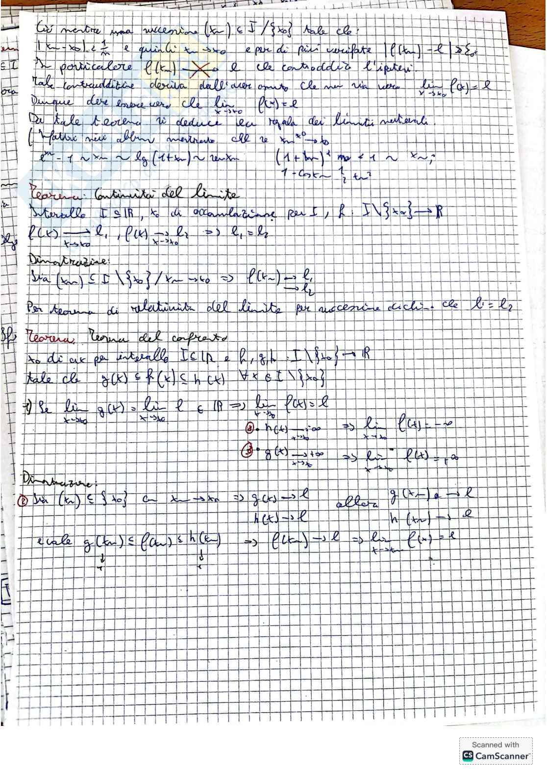 Appunti Analisi matematica 1 - parte 2 Pag. 1