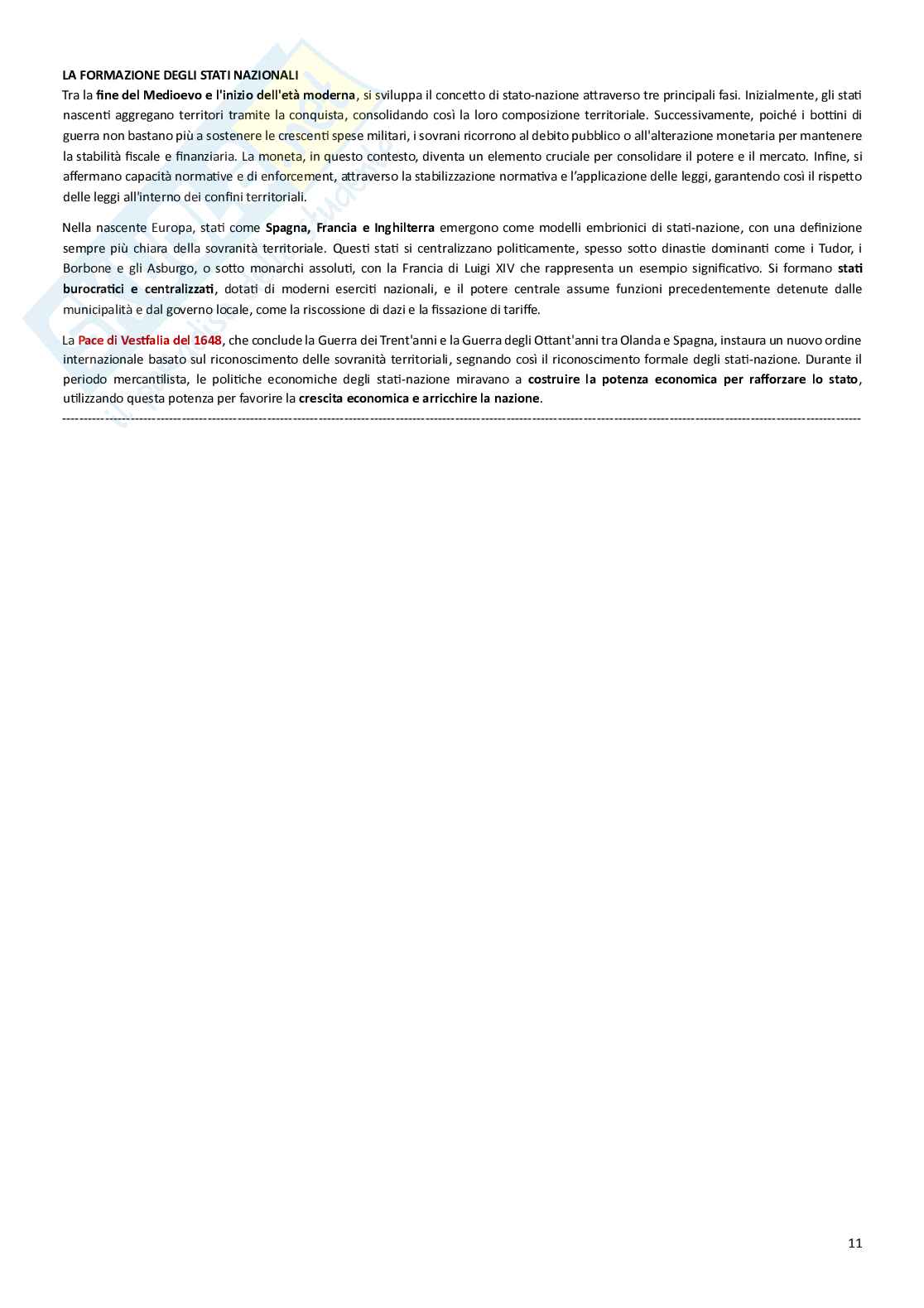 Riassunto esame Storia economica, Prof. Schisani Maria Carmela, libro consigliato Potere e ricchezza, Schisani  Pag. 11