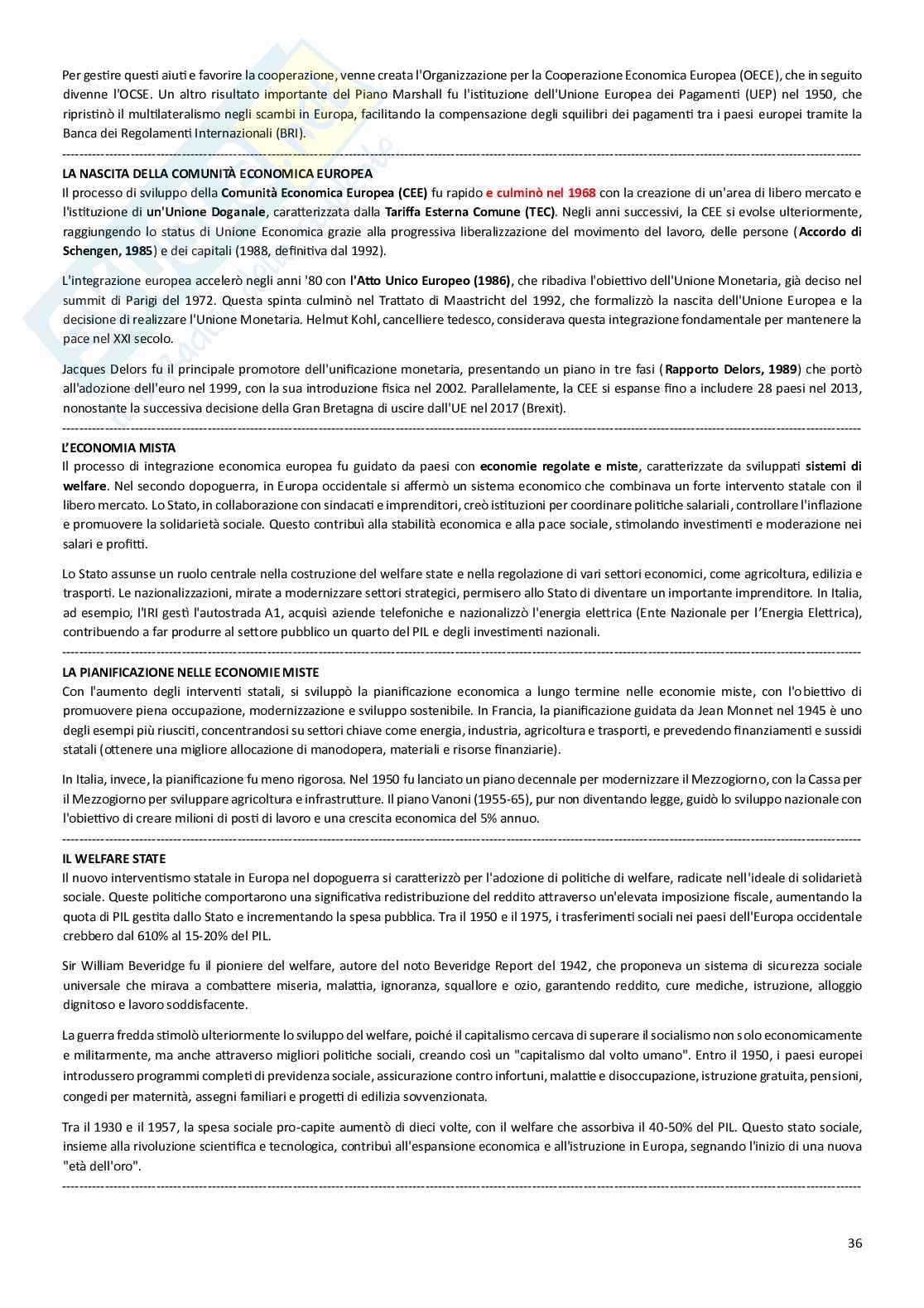 Riassunto esame Storia economica, Prof. Schisani Maria Carmela, libro consigliato Potere e ricchezza, Schisani  Pag. 36