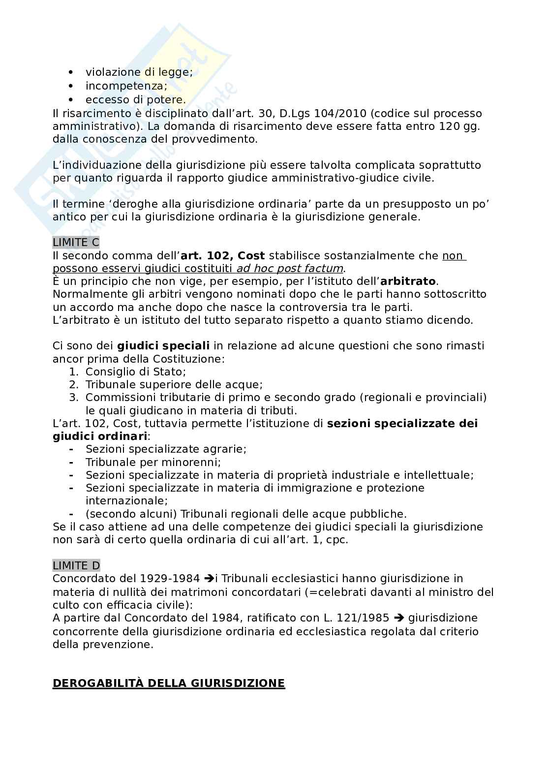 Diritto processuale civile 1 Pag. 21
