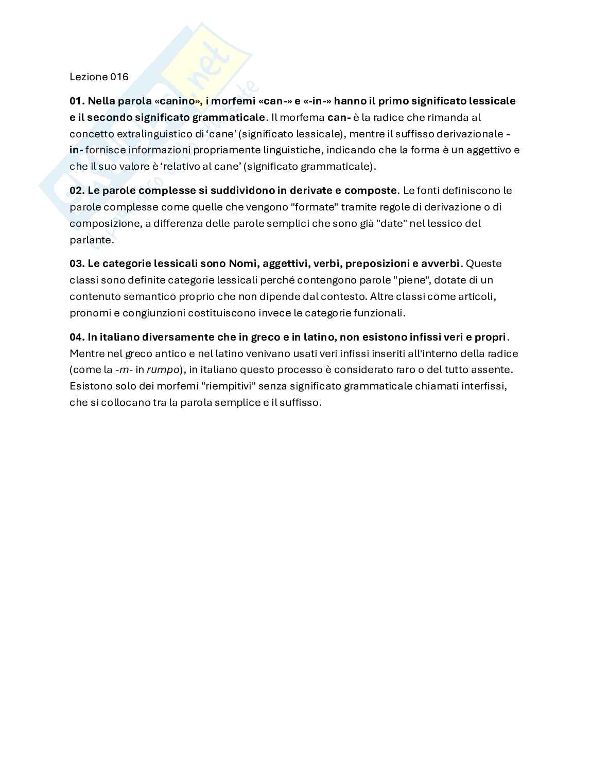 Linguistica italiana: moduli 002-048 Pag. 26