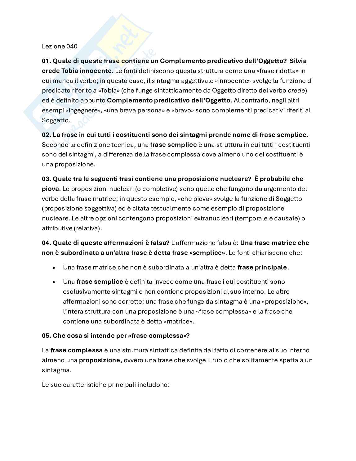 Linguistica italiana: moduli 002-048 Pag. 66