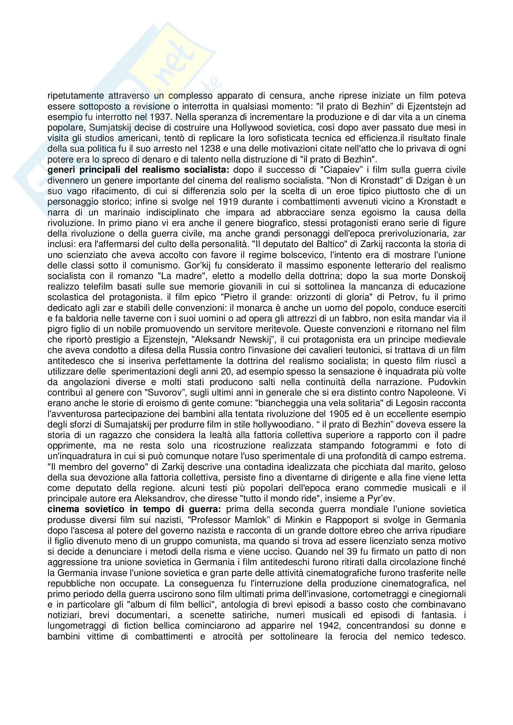Riassunto esame Storia e critica del cinema, prof. Villa, libro consigliato Storia del cinema e dei film, Bordwell, Thompson Pag. 31