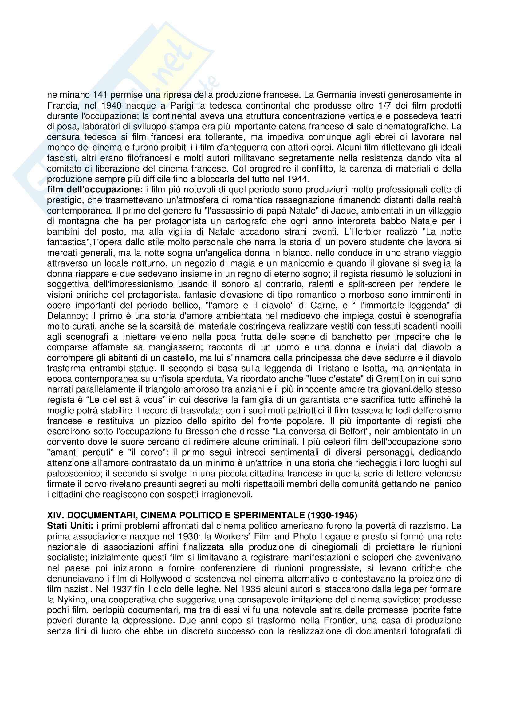 Riassunto esame Storia e critica del cinema, prof. Villa, libro consigliato Storia del cinema e dei film, Bordwell, Thompson Pag. 36