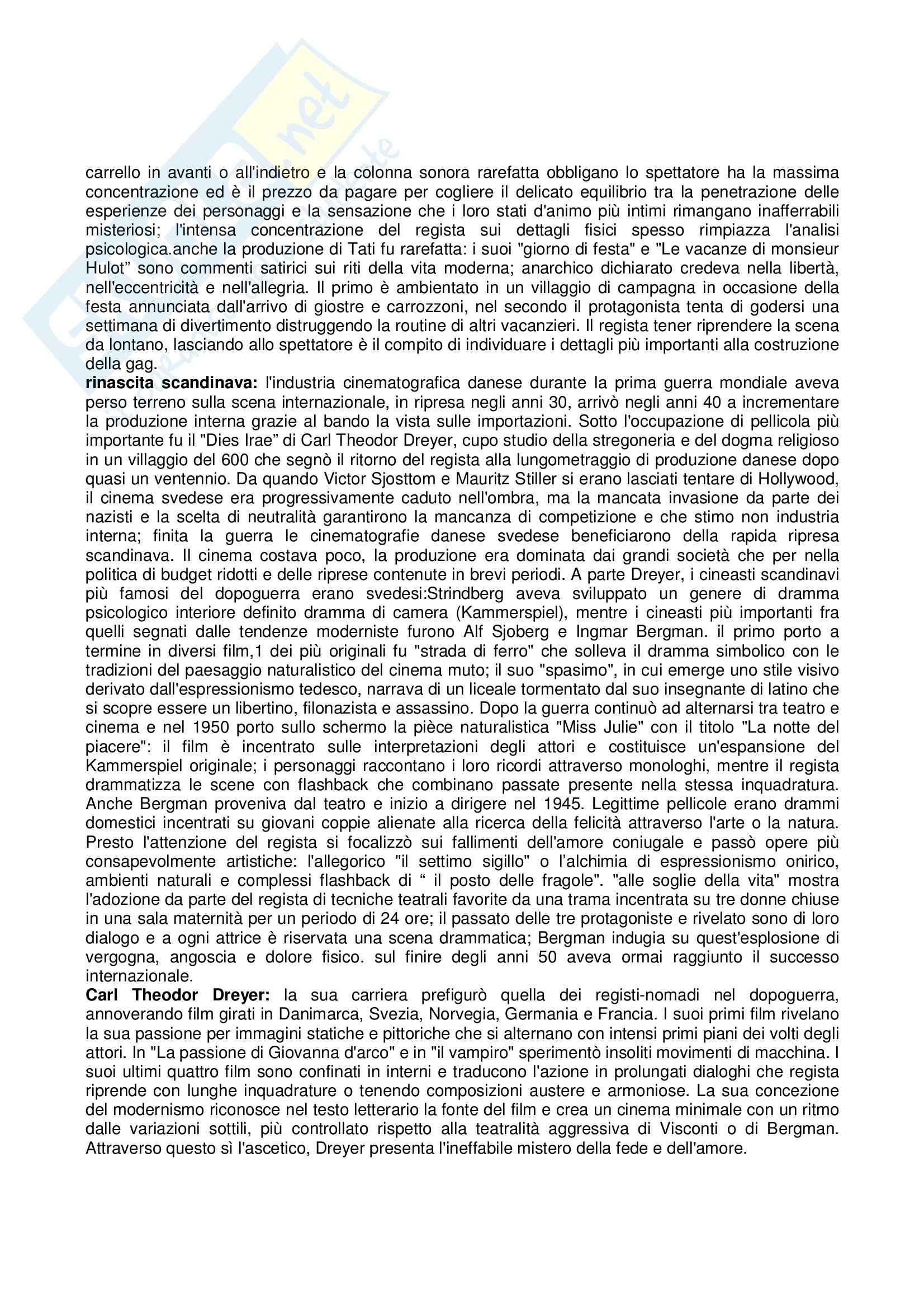 Riassunto esame Storia e critica del cinema, prof. Villa, libro consigliato Storia del cinema e dei film, Bordwell, Thompson Pag. 51