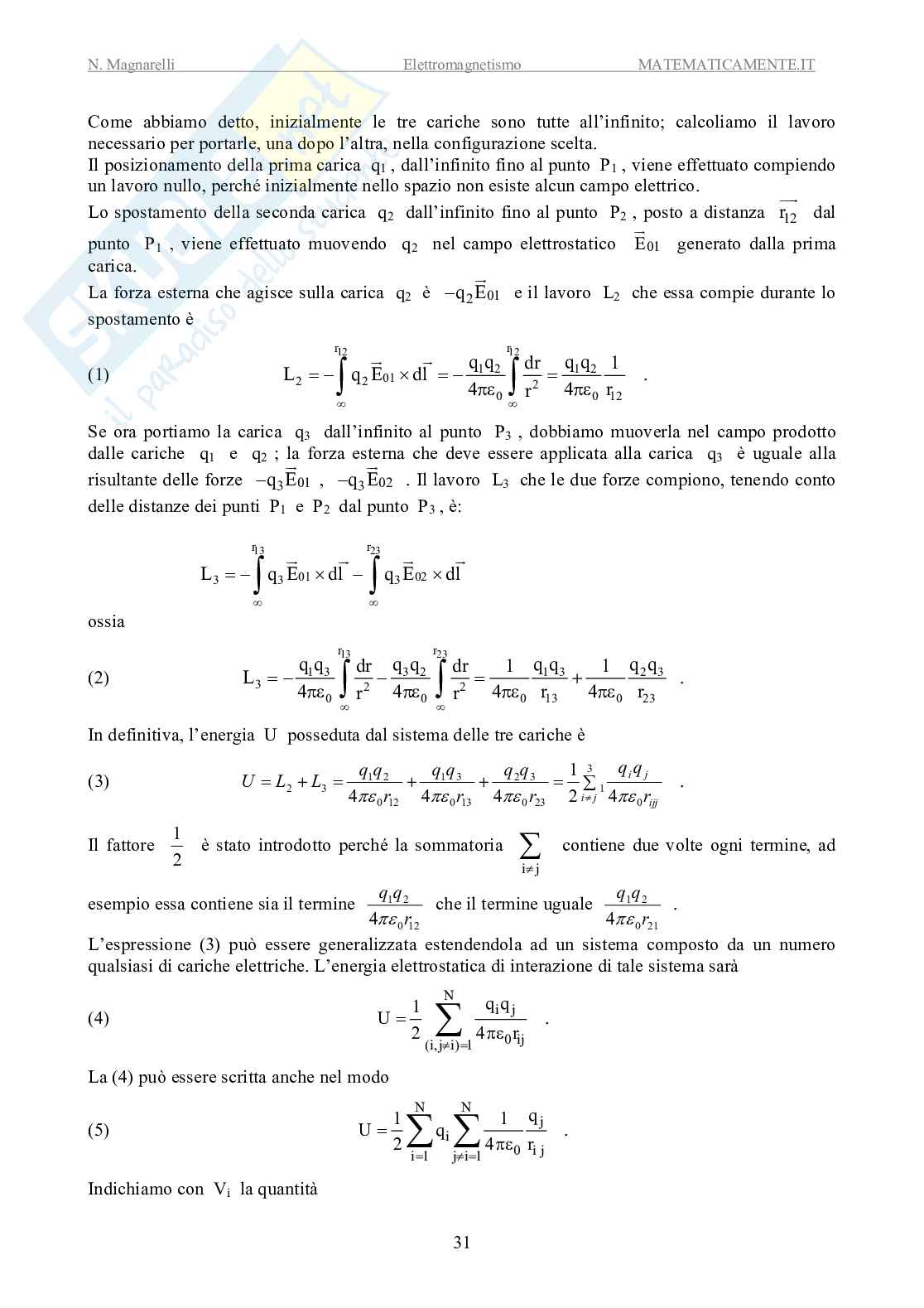 Elettromagnetismo (ebook) Pag. 31