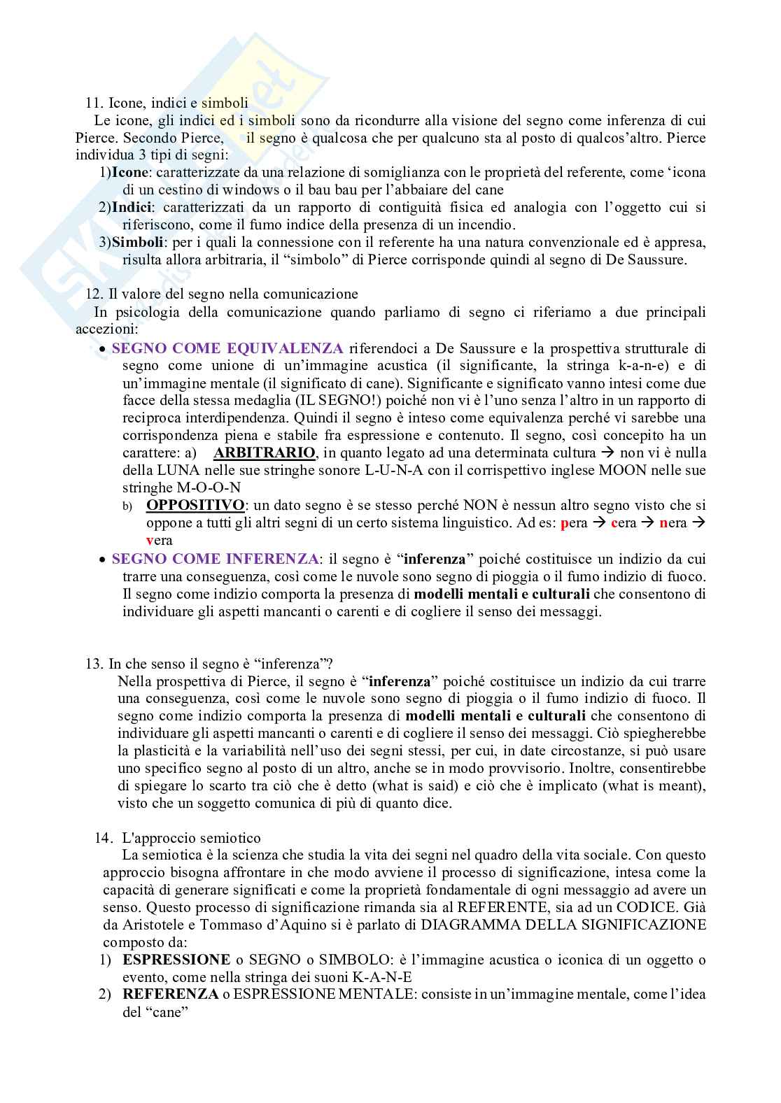 Psicologia della Comunicazione - Paniere compilato Pag. 71