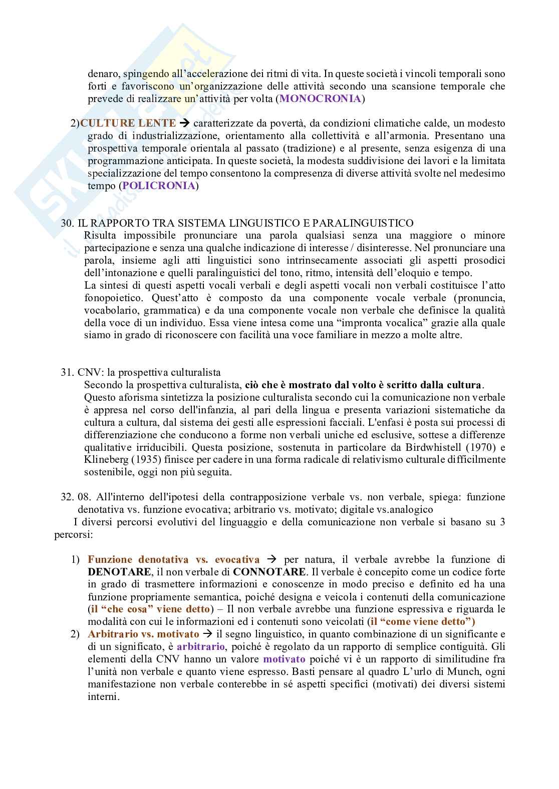 Psicologia della Comunicazione - Paniere compilato Pag. 76