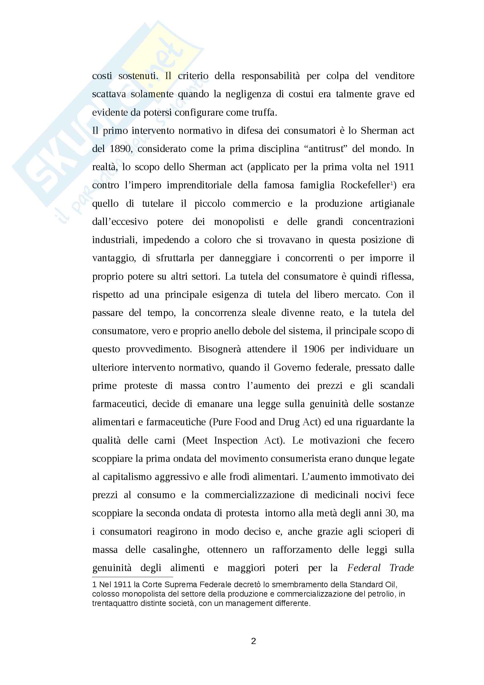 Diritto privato - consumerism Pag. 2