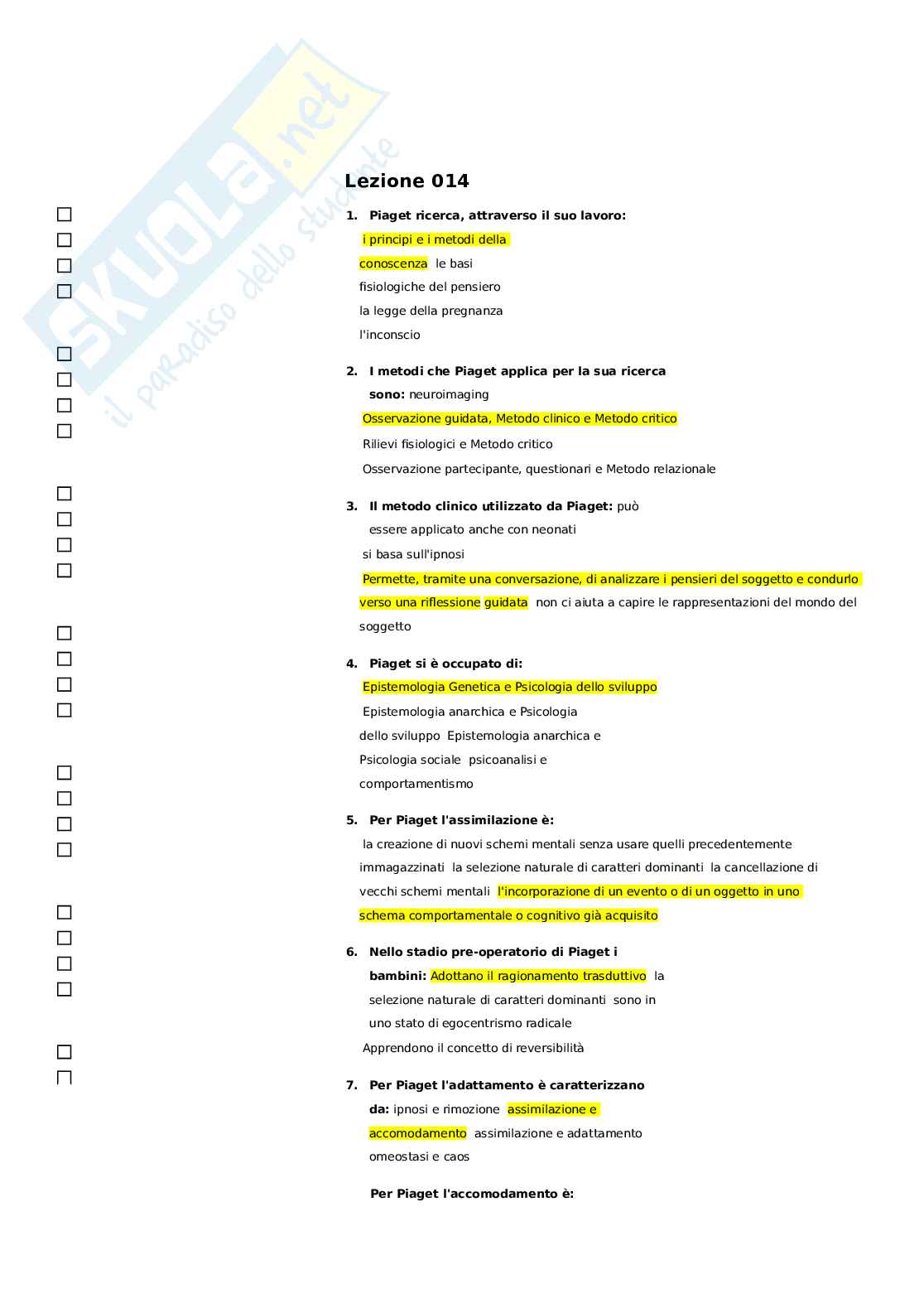 Paniere metodologia della ricerca Pag. 26