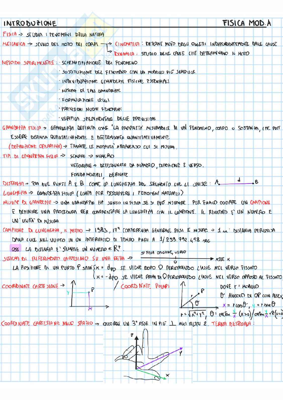Fisica 1 completo Pag. 1