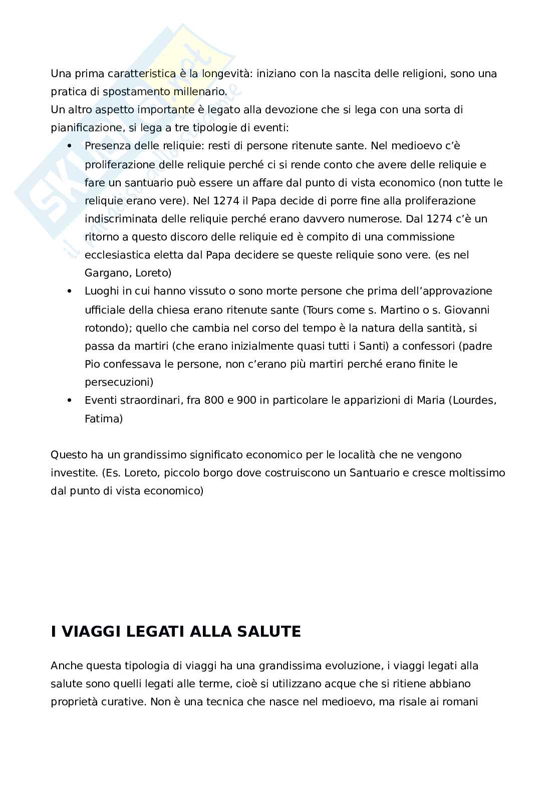 Storia economica del turismo Pag. 71