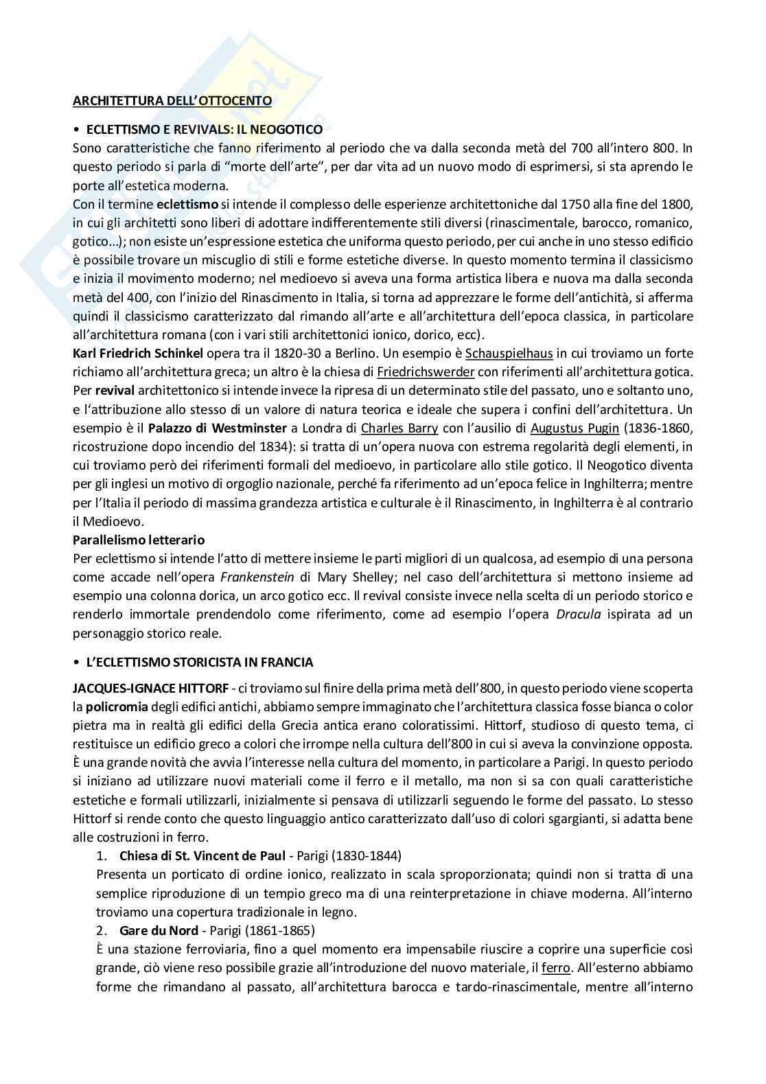 Primo parziale Storia dell'architettura 1 Pag. 1