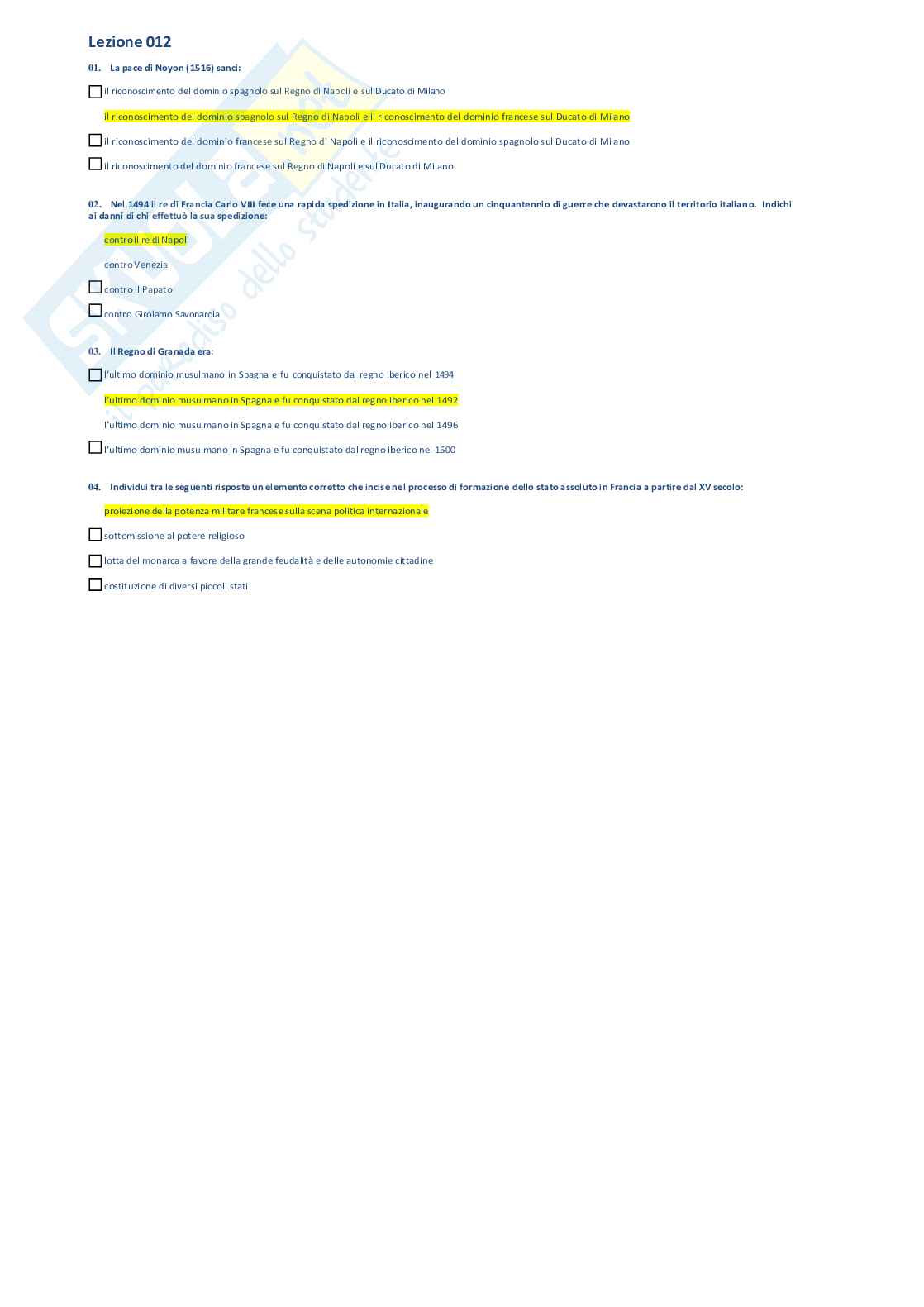 Storia moderna Pag. 21