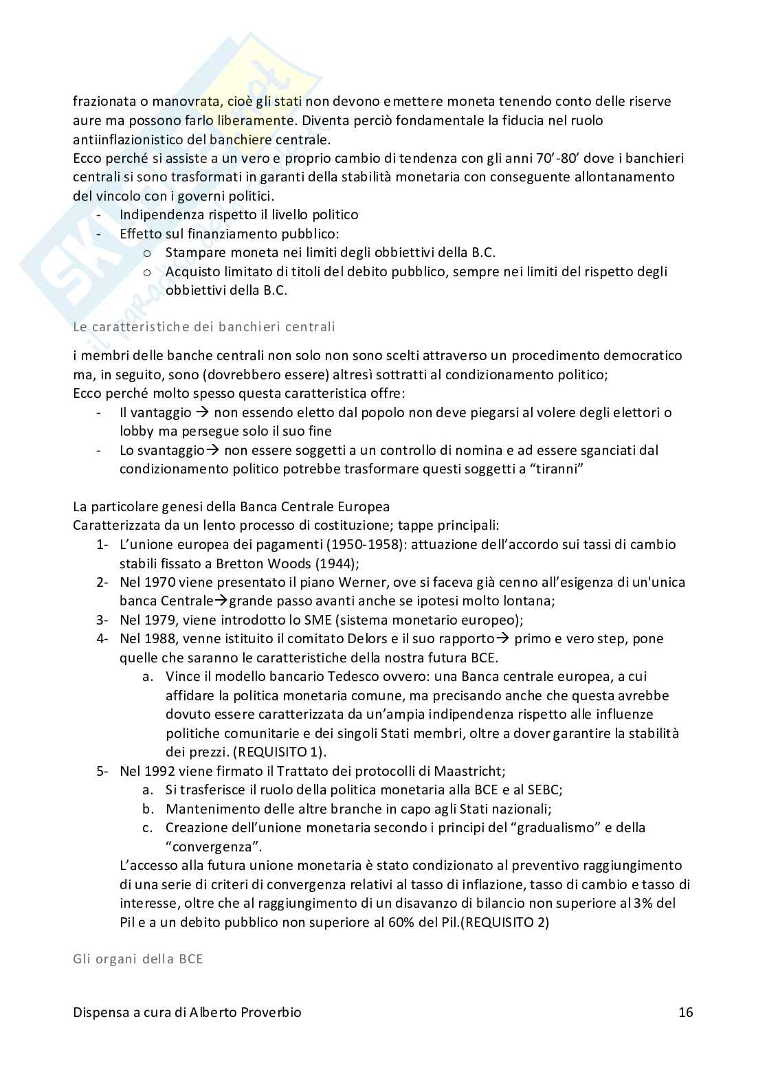 Appunti completi Legislazione Bancaria Pag. 16