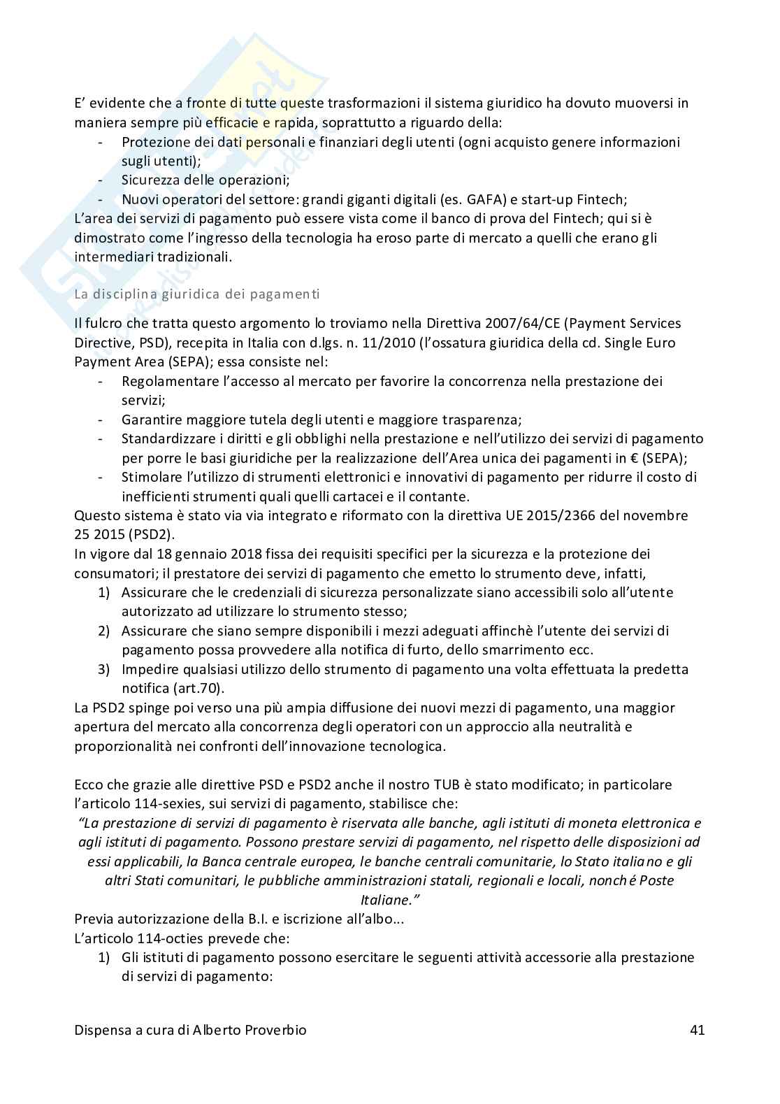Appunti completi Legislazione Bancaria Pag. 41
