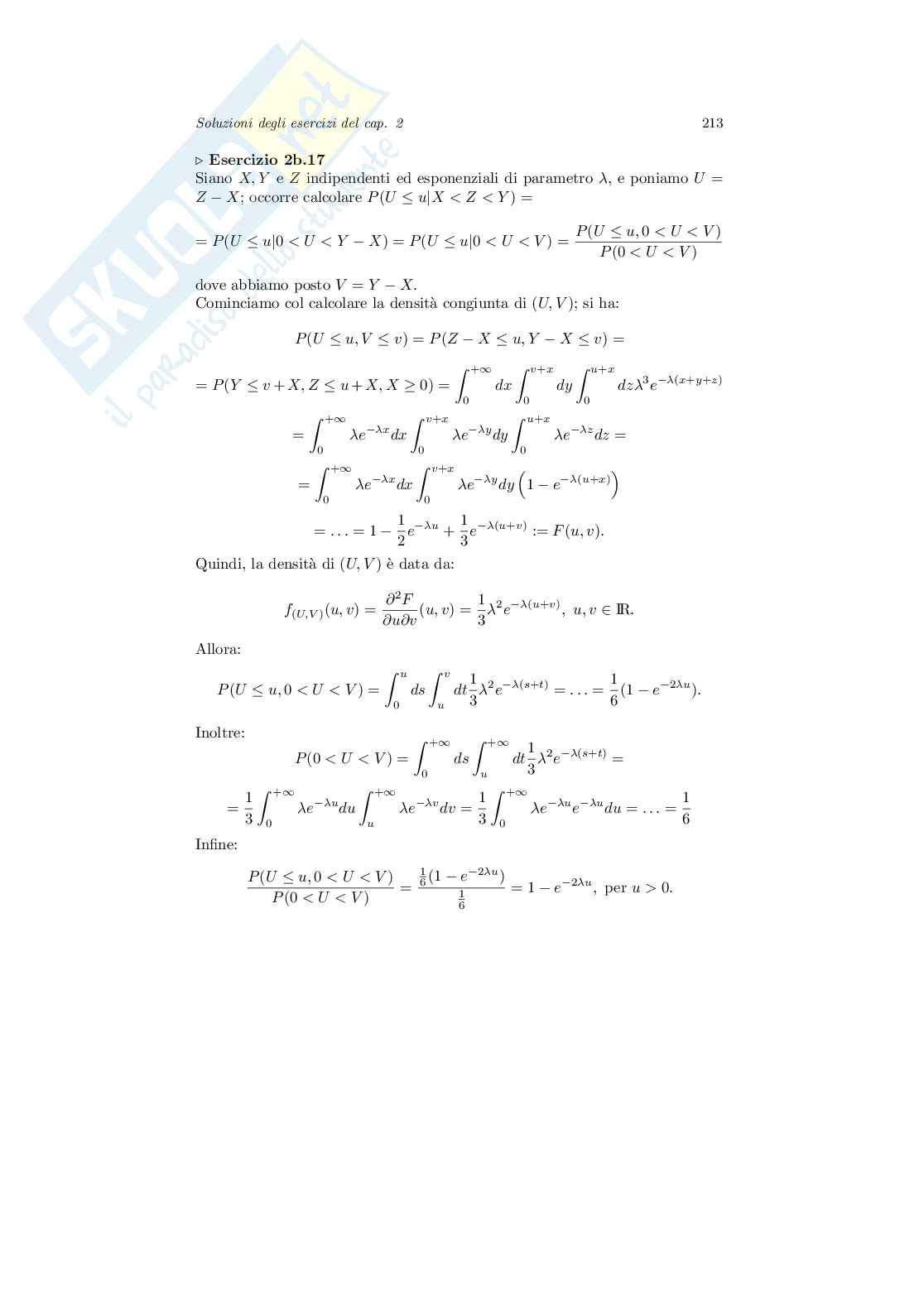 Lezione 17 di Probabilità e statistica Pag. 6