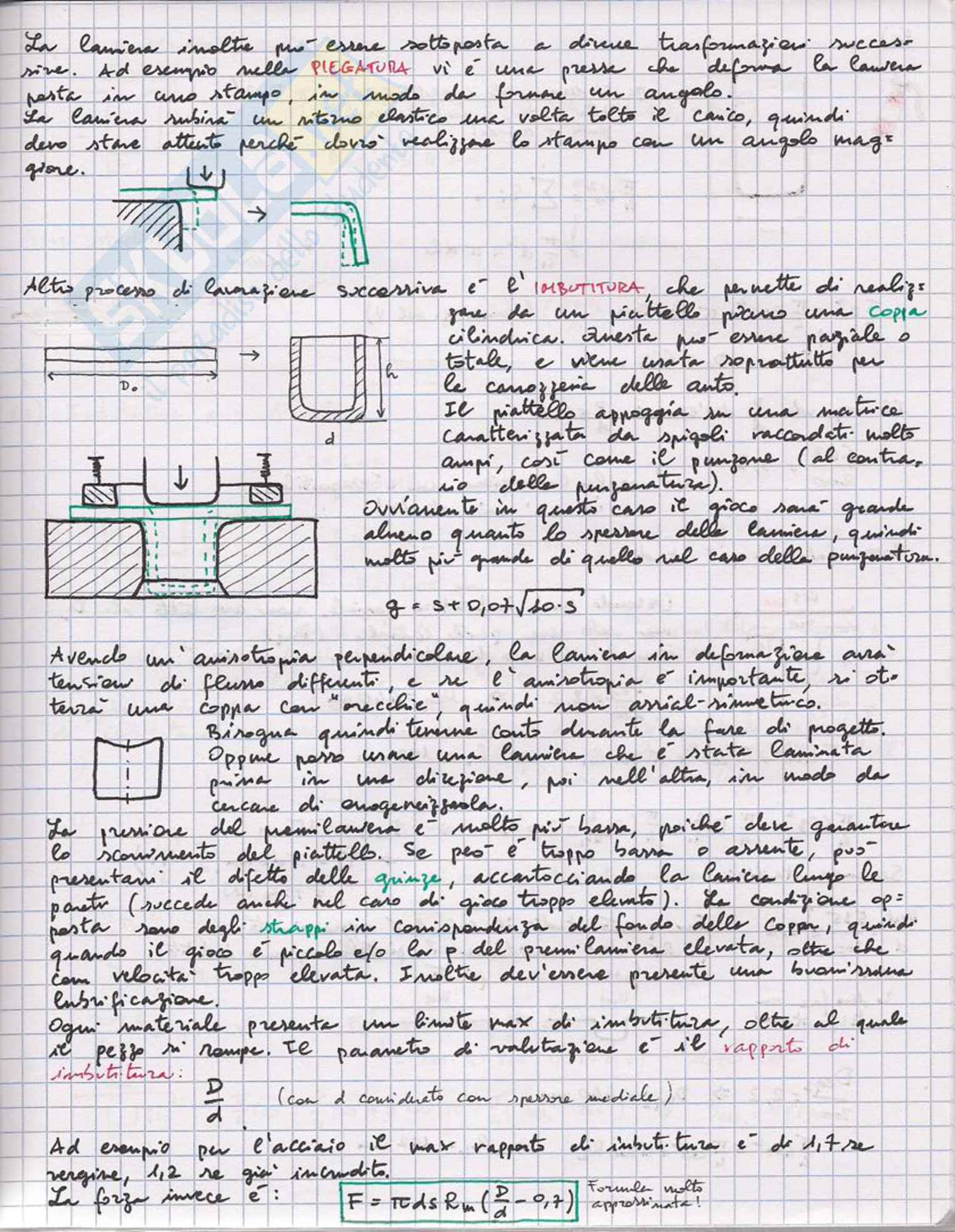 Tecnologia Meccanica Pag. 36