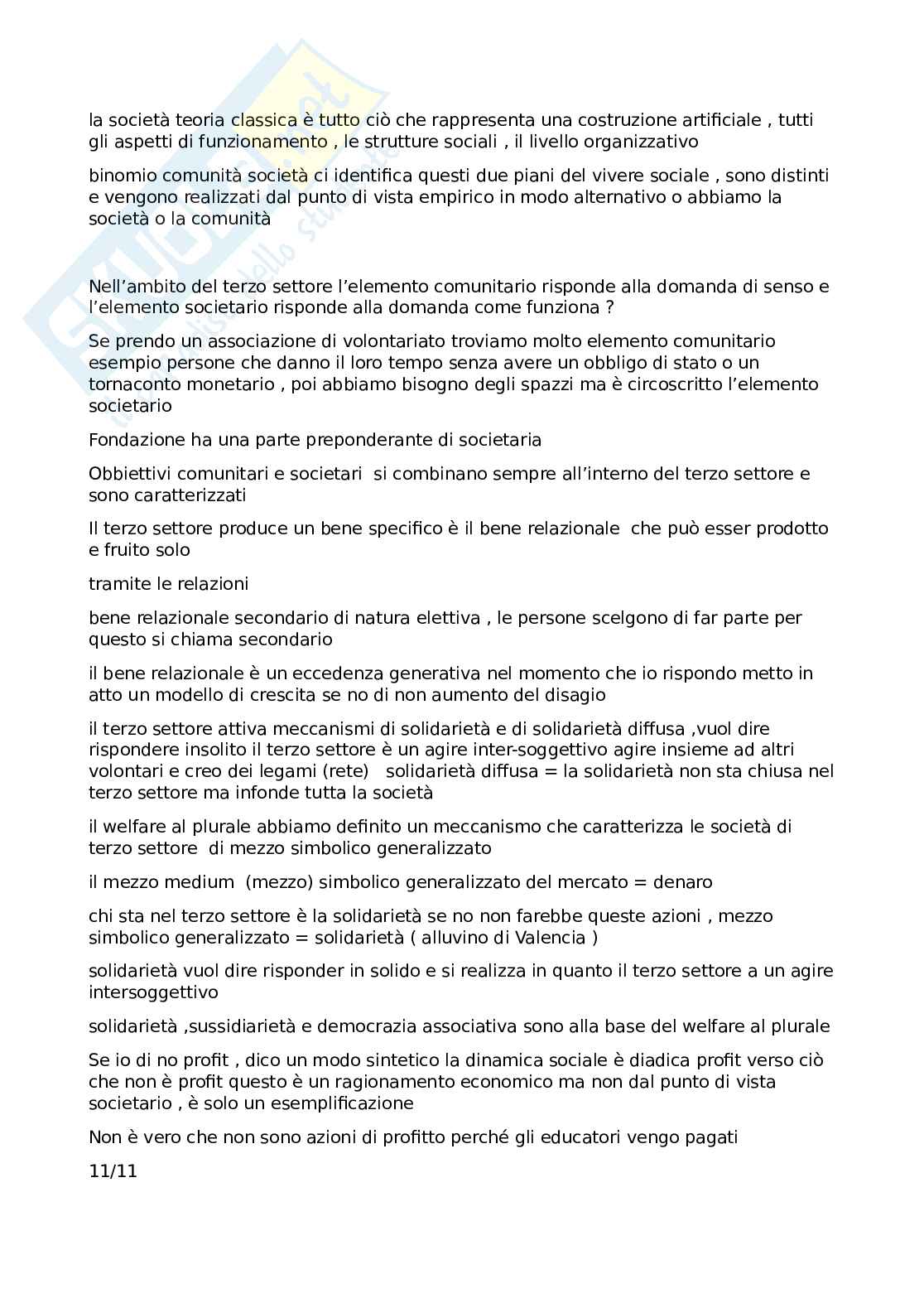Sociologia dei processi associativi della comunità per l'infanzia Pag. 26