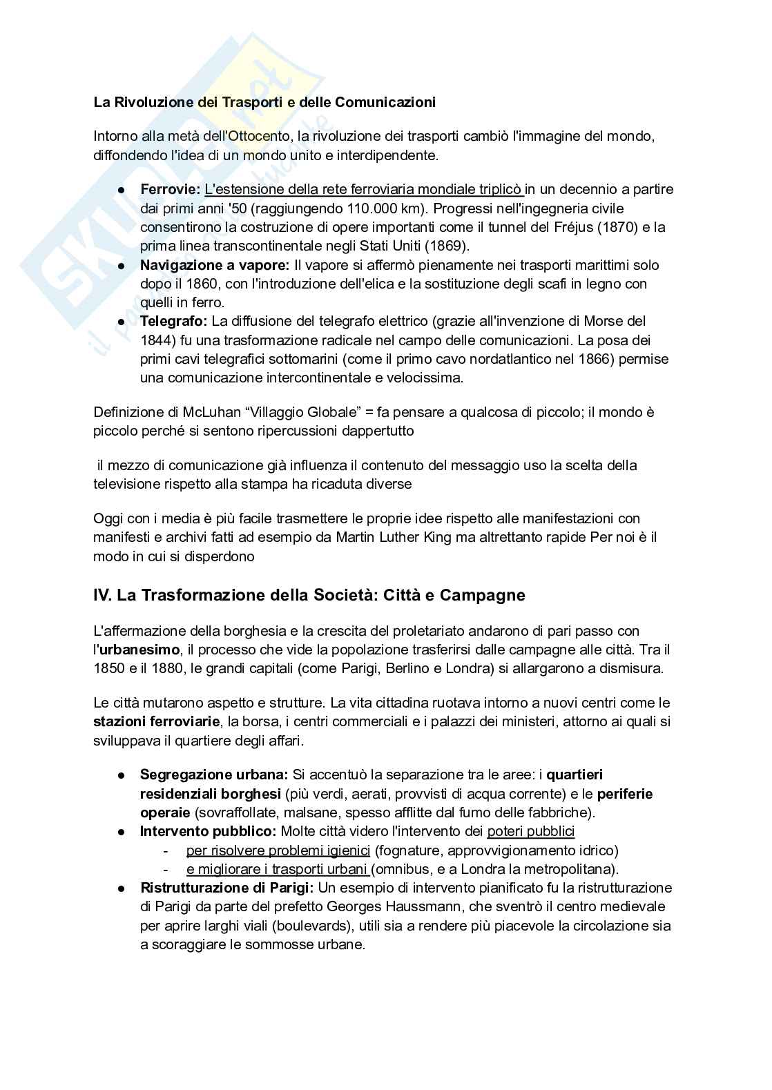 Appunti completi Storia contemporanea Pag. 11