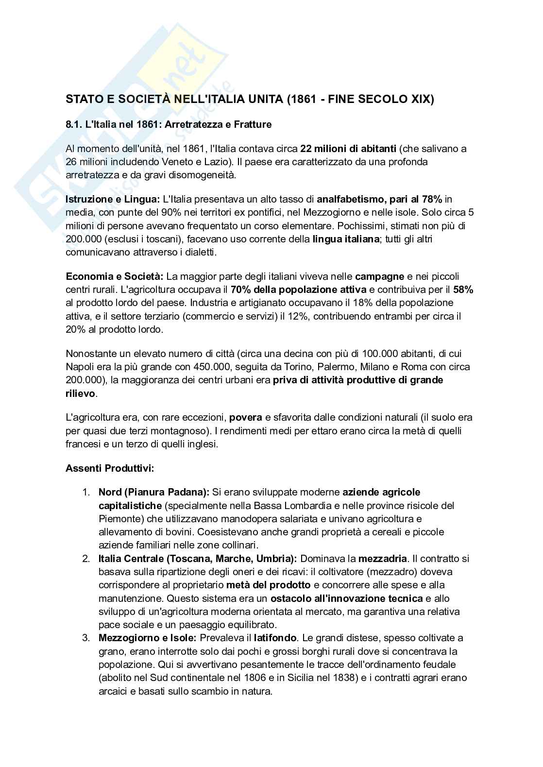 Appunti completi Storia contemporanea Pag. 41