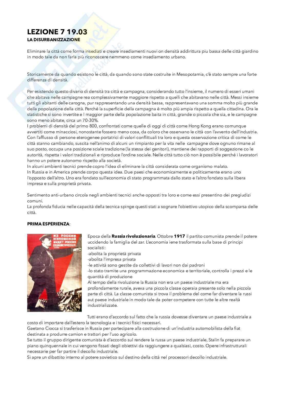 Riassunto esame Urbanistica, Prof. Gaeta Luca, libro consigliato Il primo libro di Urbanistica, Gaeta Pag. 1