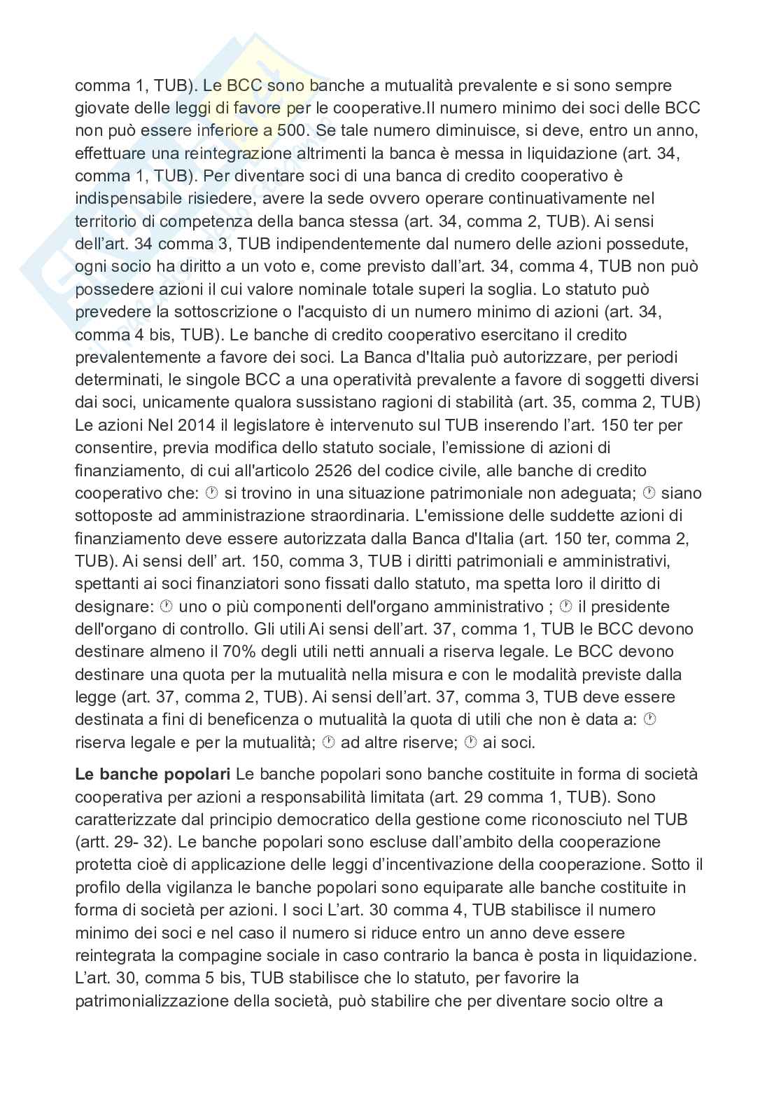 Paniere con tutte le risposte aperte di Diritto bancario Pag. 71