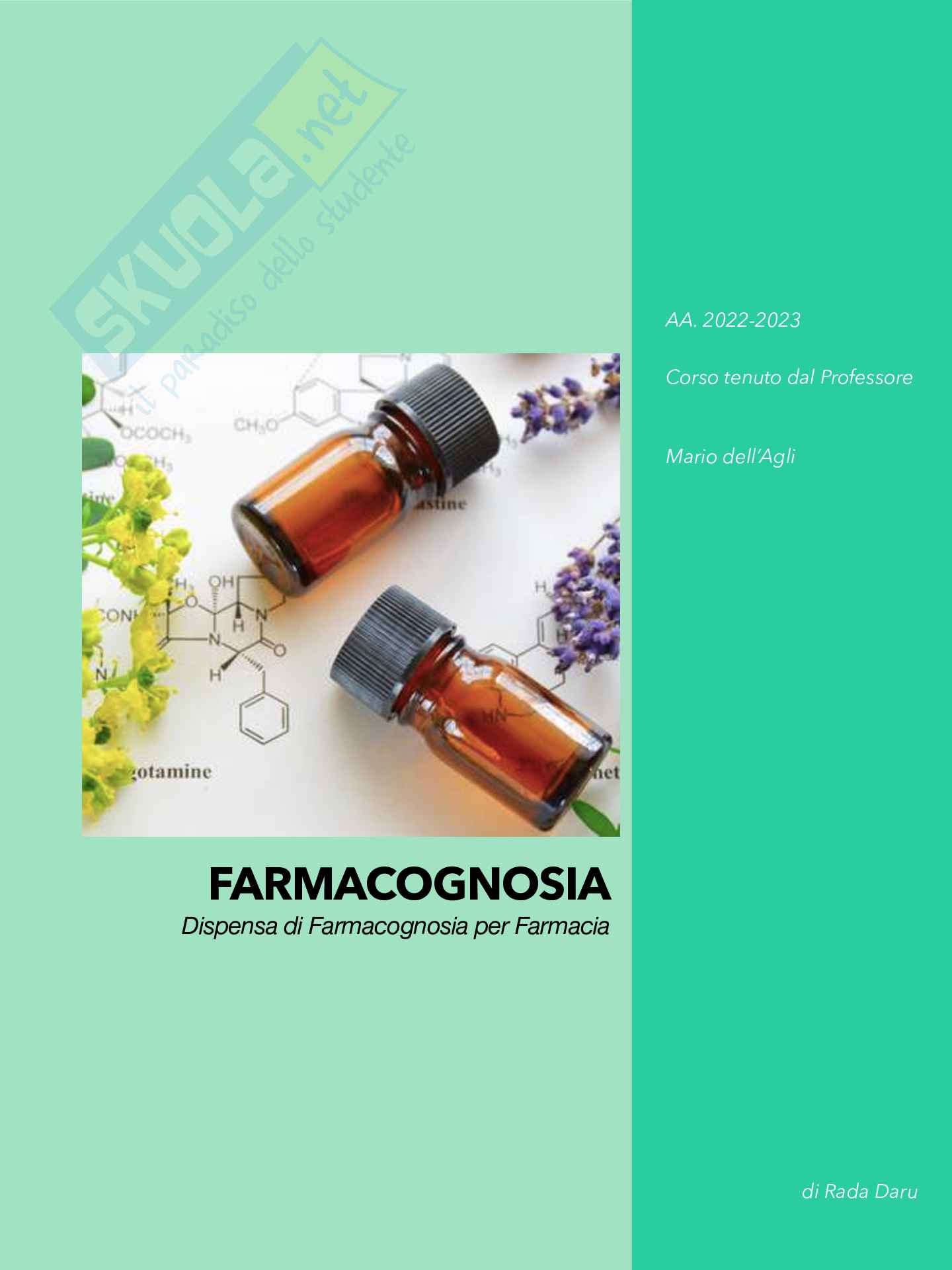 Farmacognosia Pag. 1